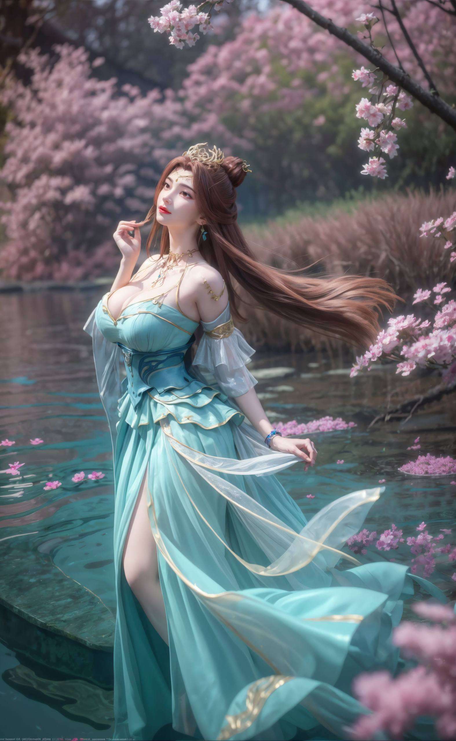 云起鲸落的壁纸无论是国漫女神还是动漫美女