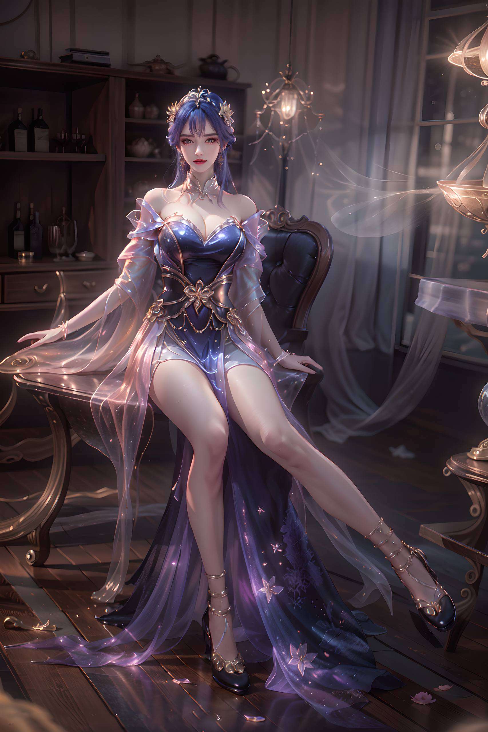 天穹壁纸以其独特的玄幻色彩让每一位国漫女神和国漫美女都显得格外耀眼