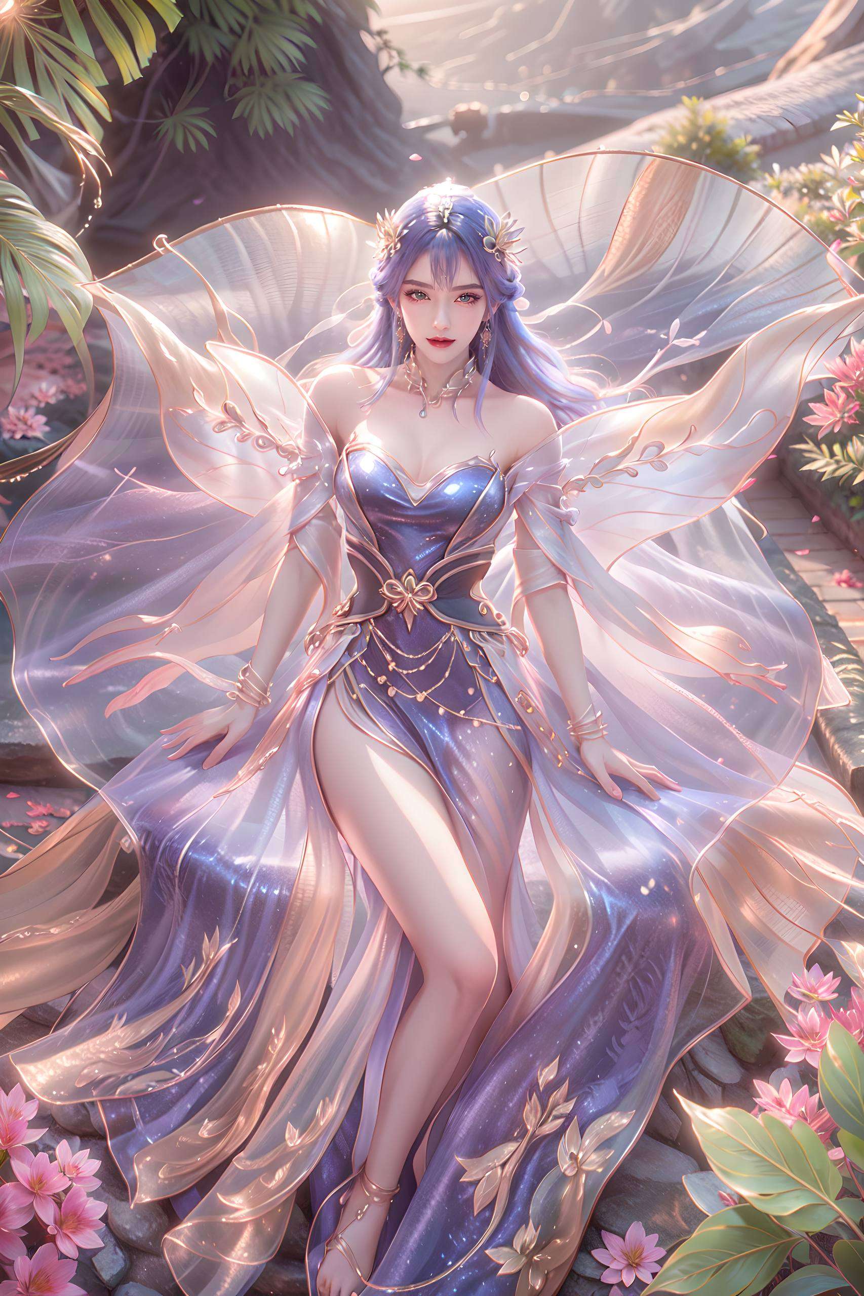 下载他的动态壁纸动漫美女与玄幻元素交织
