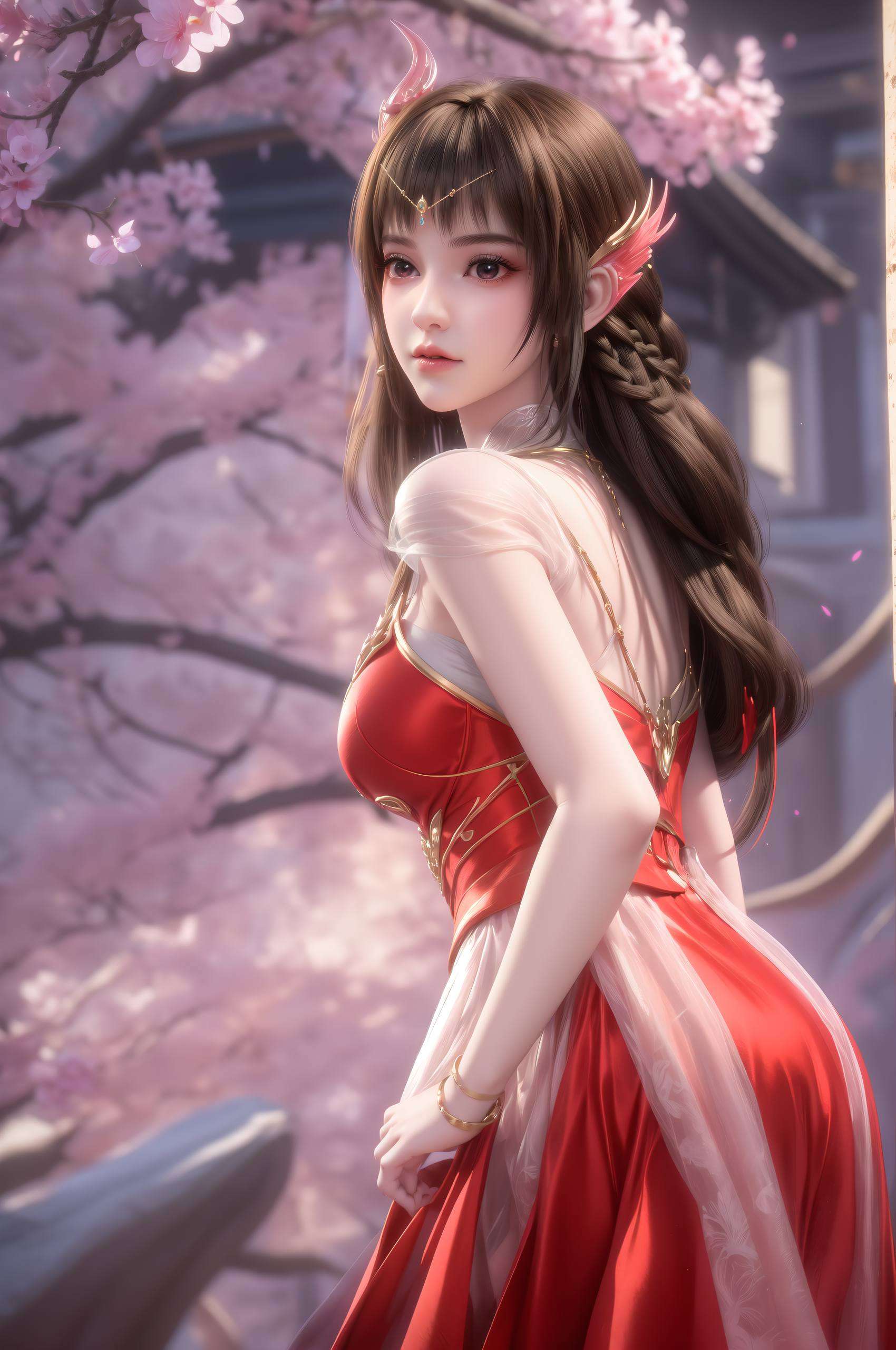成为了无数粉丝心中的国漫女神简洁而不失优雅