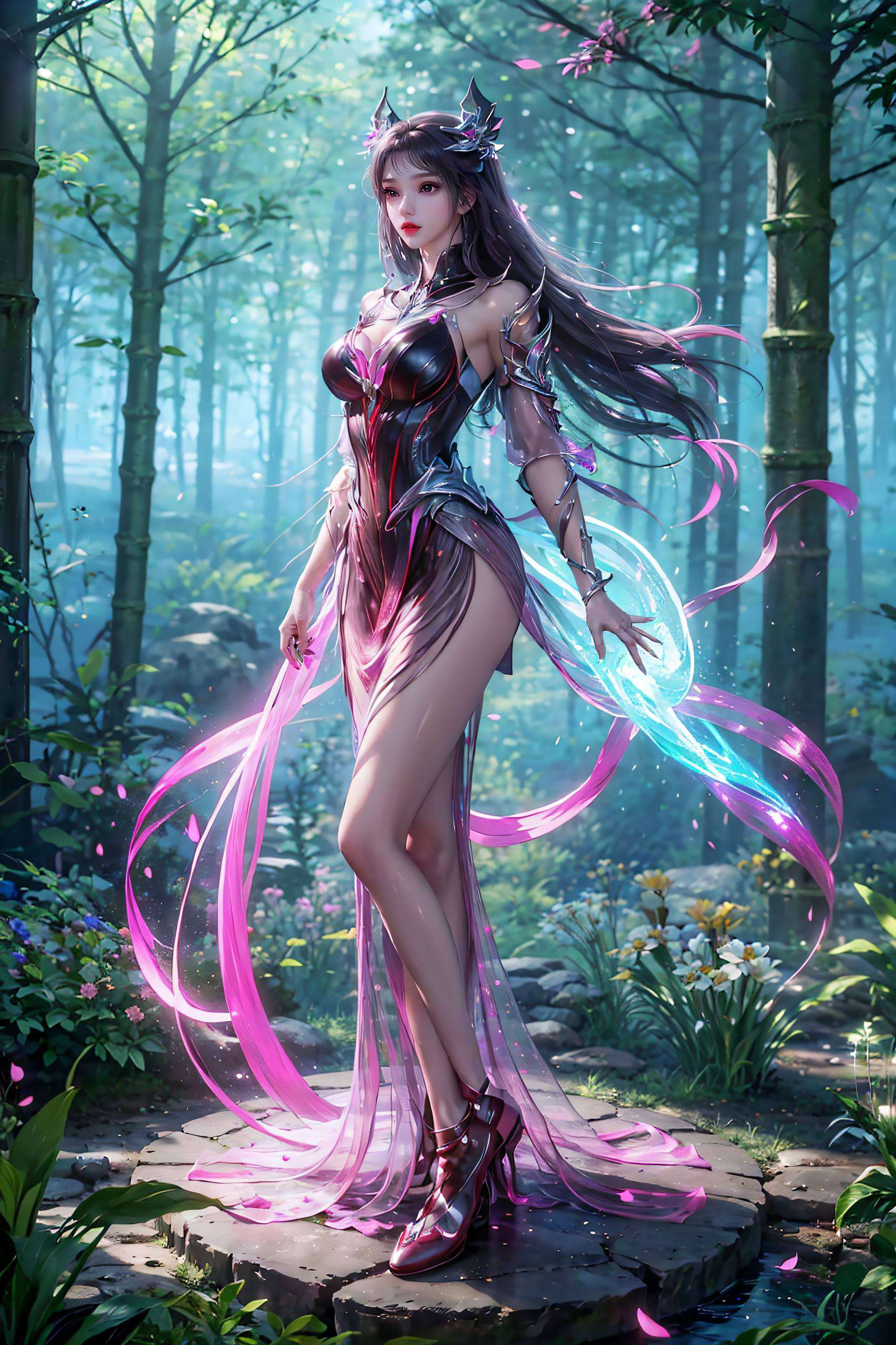 快来收藏一张连露肚子的瞬间都带着一丝神秘的诱惑