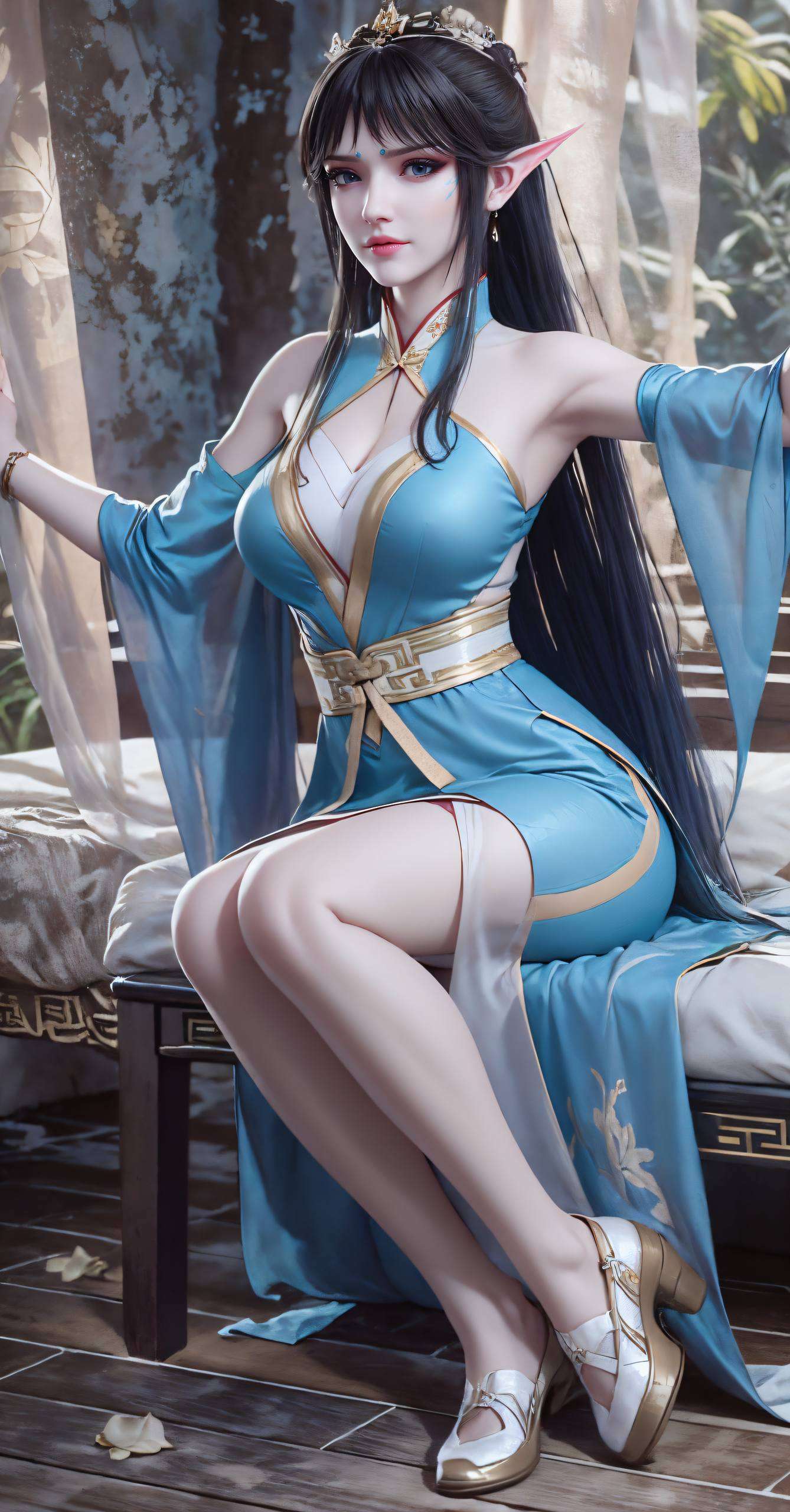 国漫女神的代表在斗破苍穹的玄幻世界中