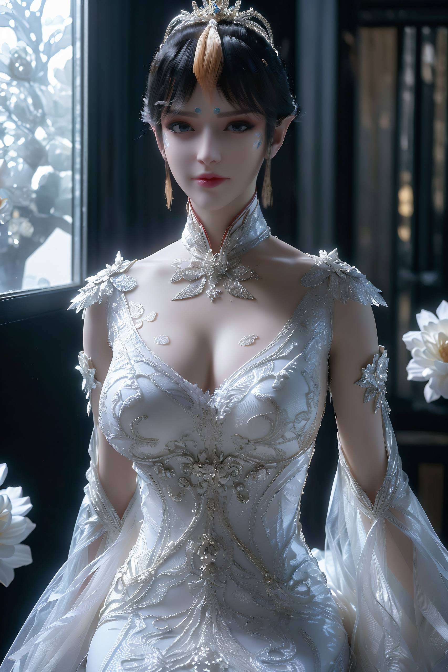 不愧是国漫女神的代表！她的3D虚拟形象