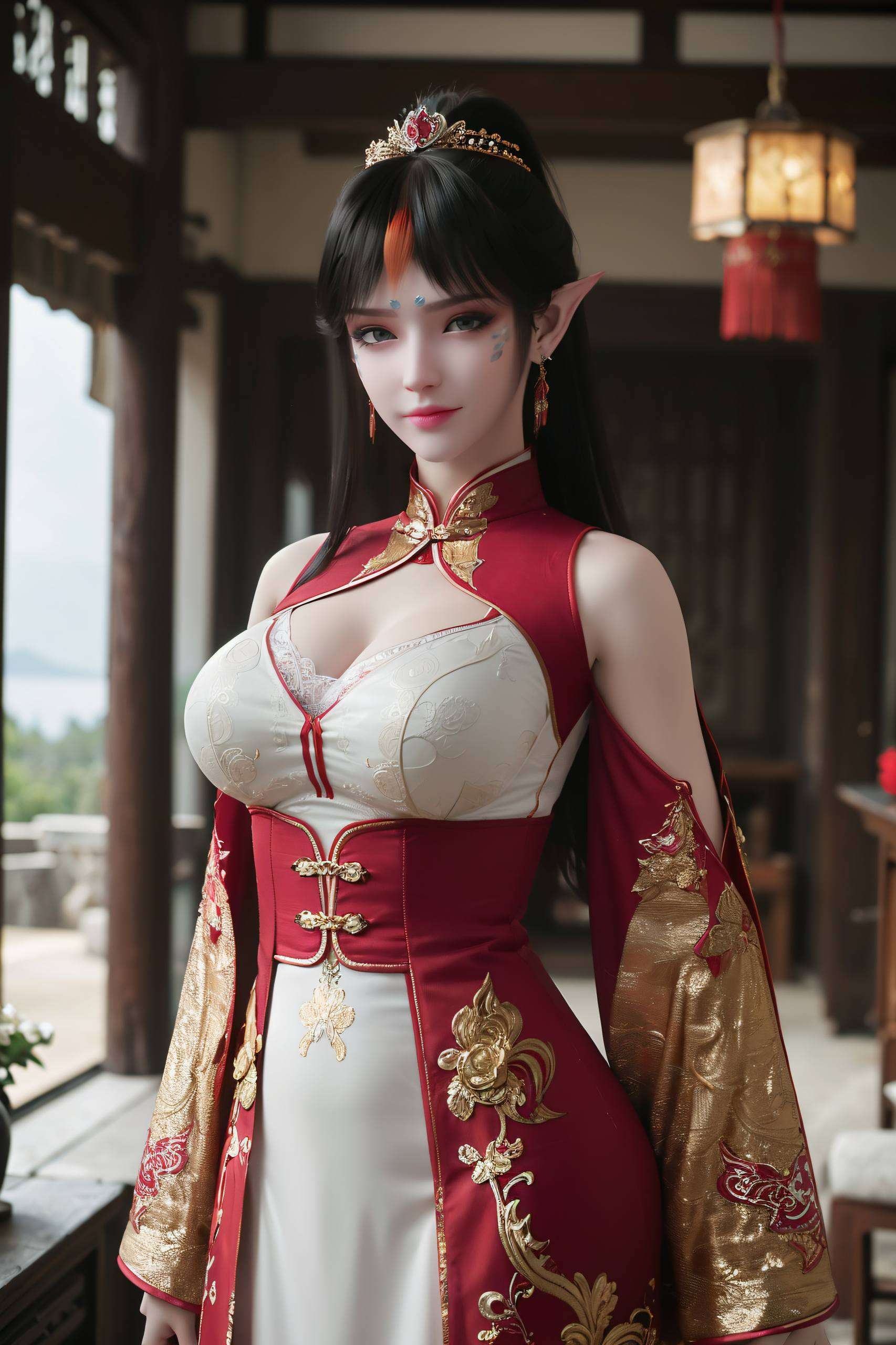 她的美貌如同烈火中的凤凰天妖凰族的骄傲