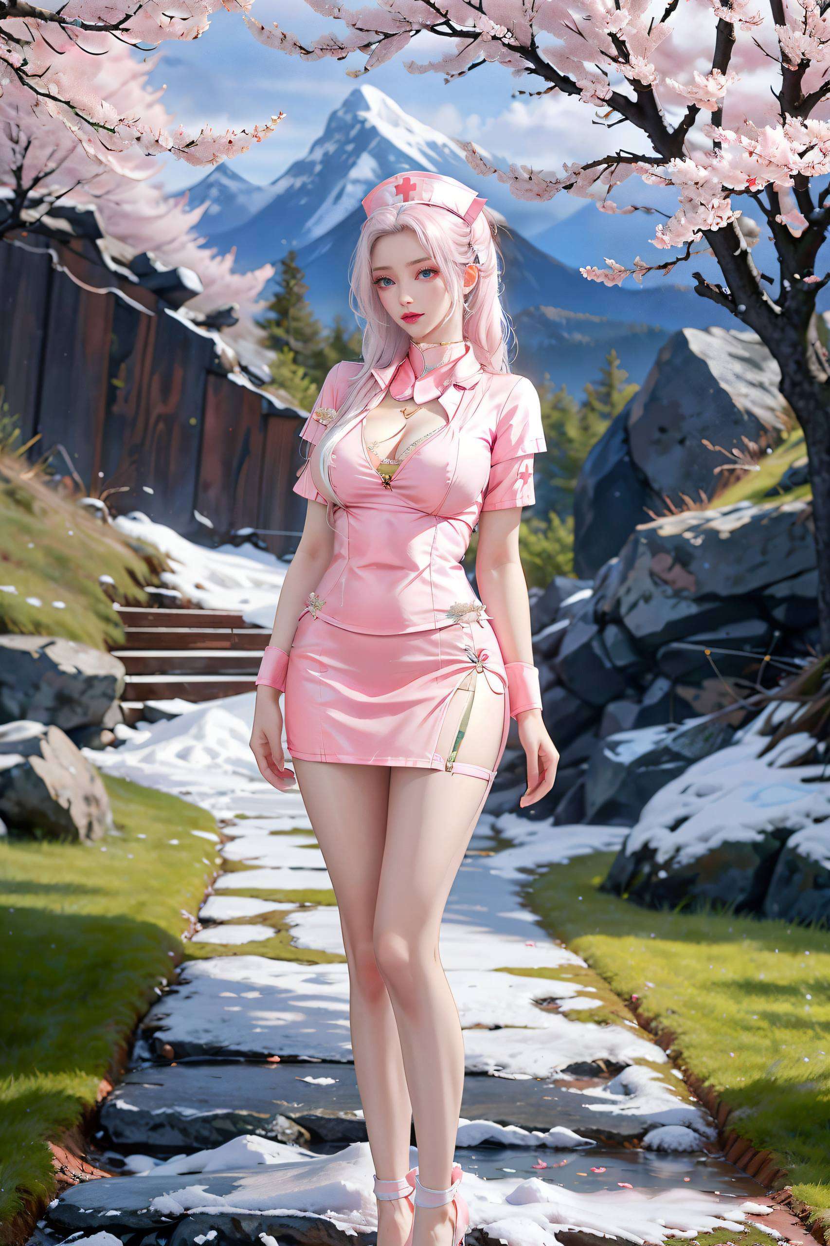配上古风背景简直是国漫女神的巅峰之作！想象一下