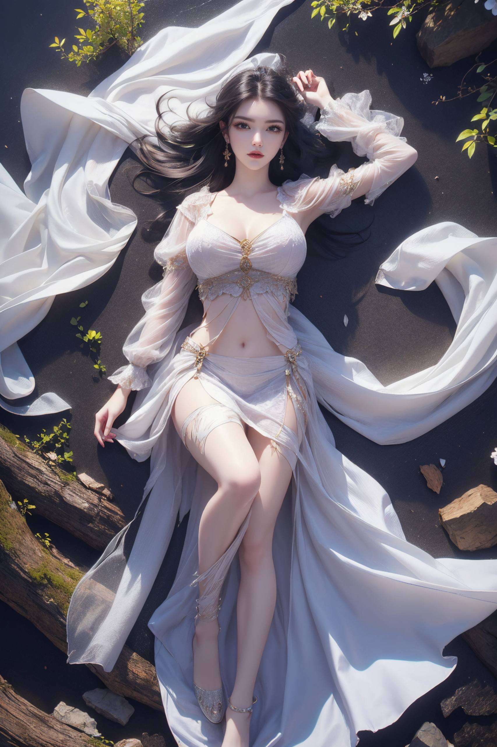七彩吞天蟒国漫女神