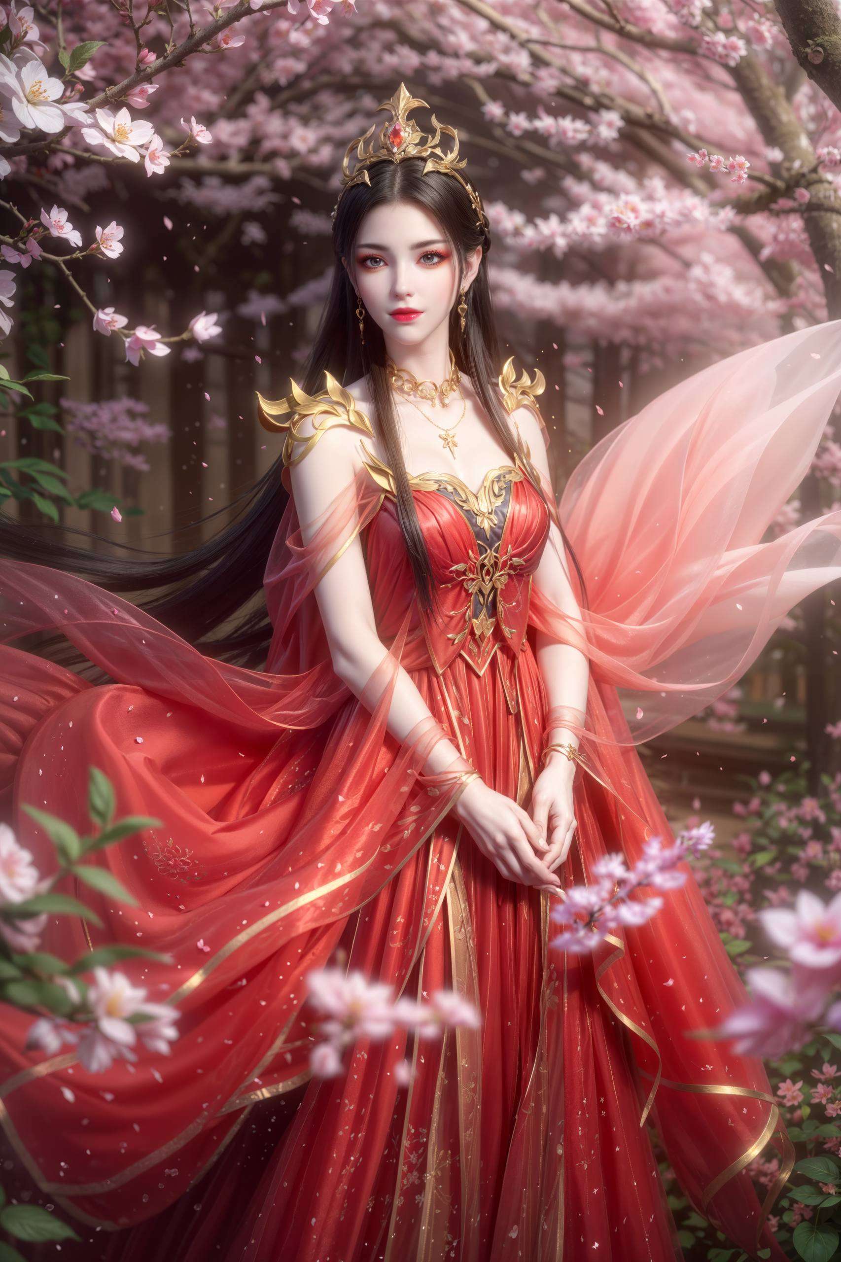 瞧瞧这位美杜莎女王七彩吞天蟒的化身！她的壁纸简直是玄幻世界的视觉盛宴