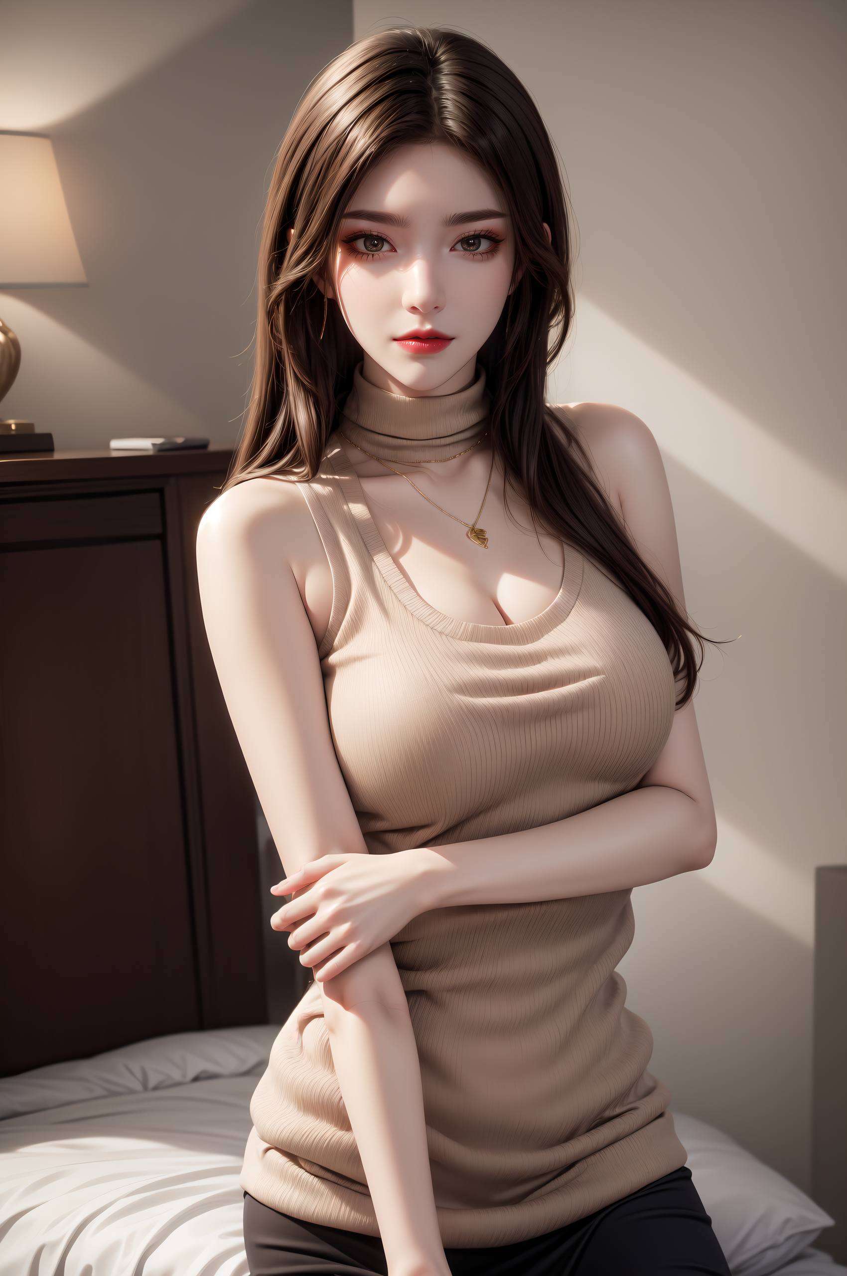 美杜莎女王的威严与美丽并存感叹人生如梦