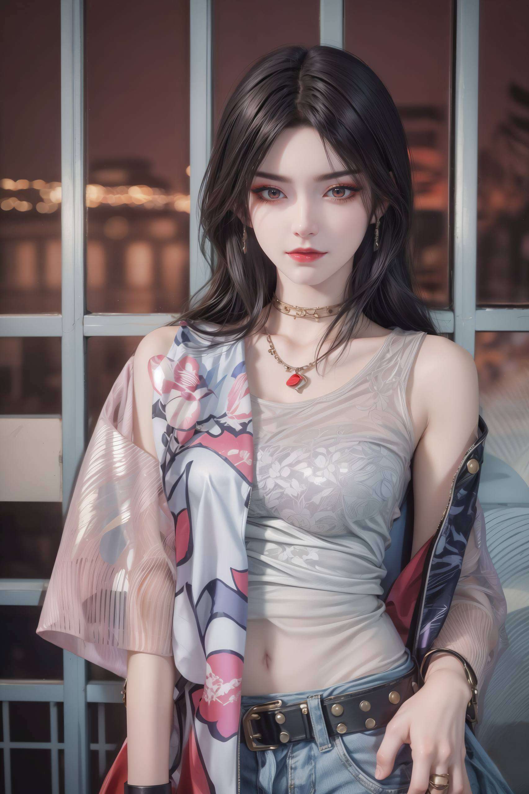 成为了无数粉丝心中的国漫女神更是为她的形象增添了无尽的玄幻色彩
