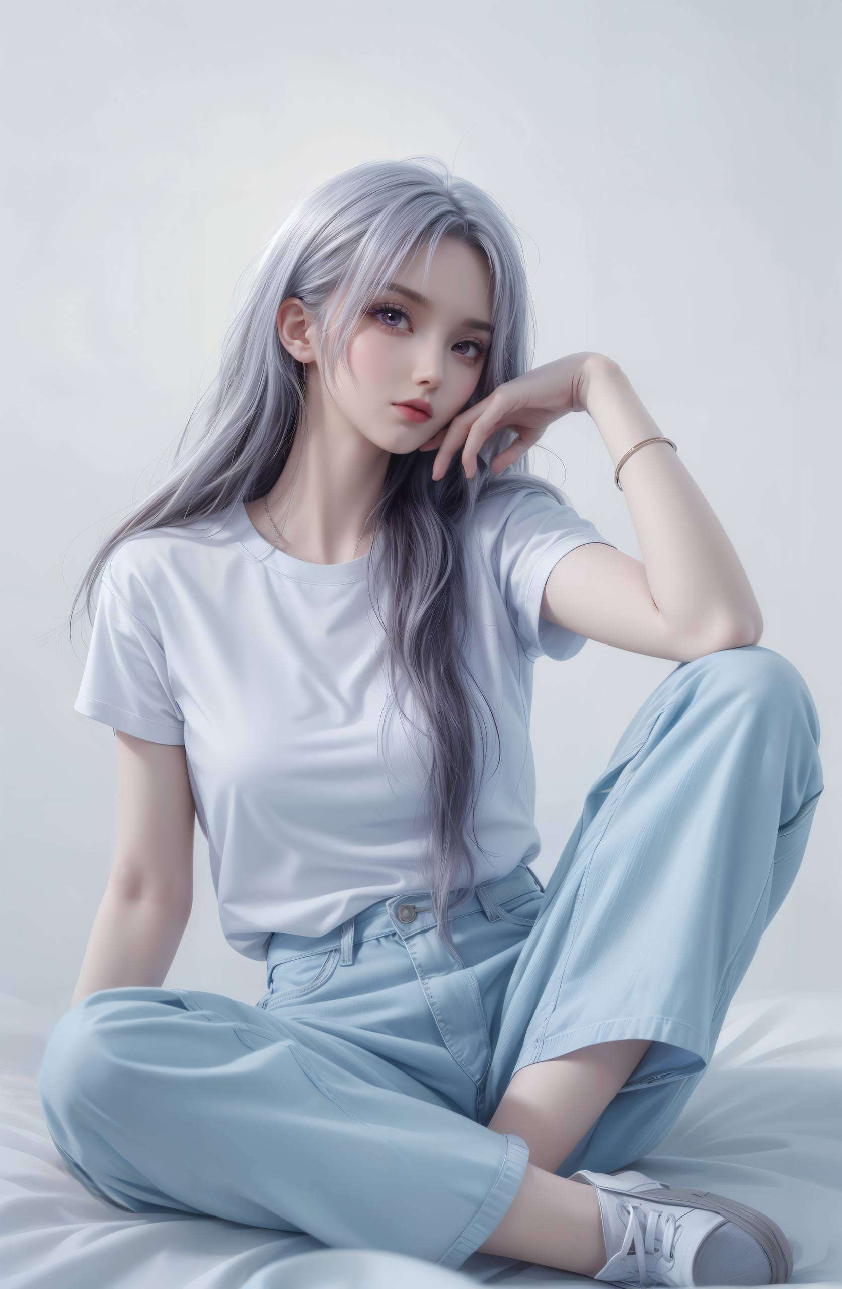 面纱轻掩高清呈现