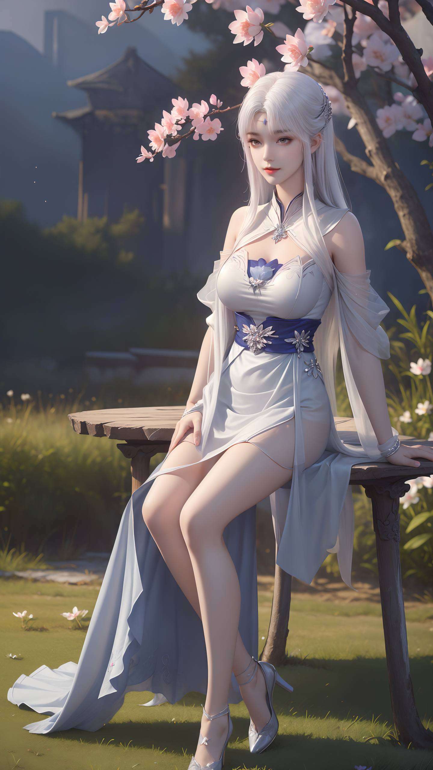 成为了无数人心中的女神完美展现了她的玄幻魅力
