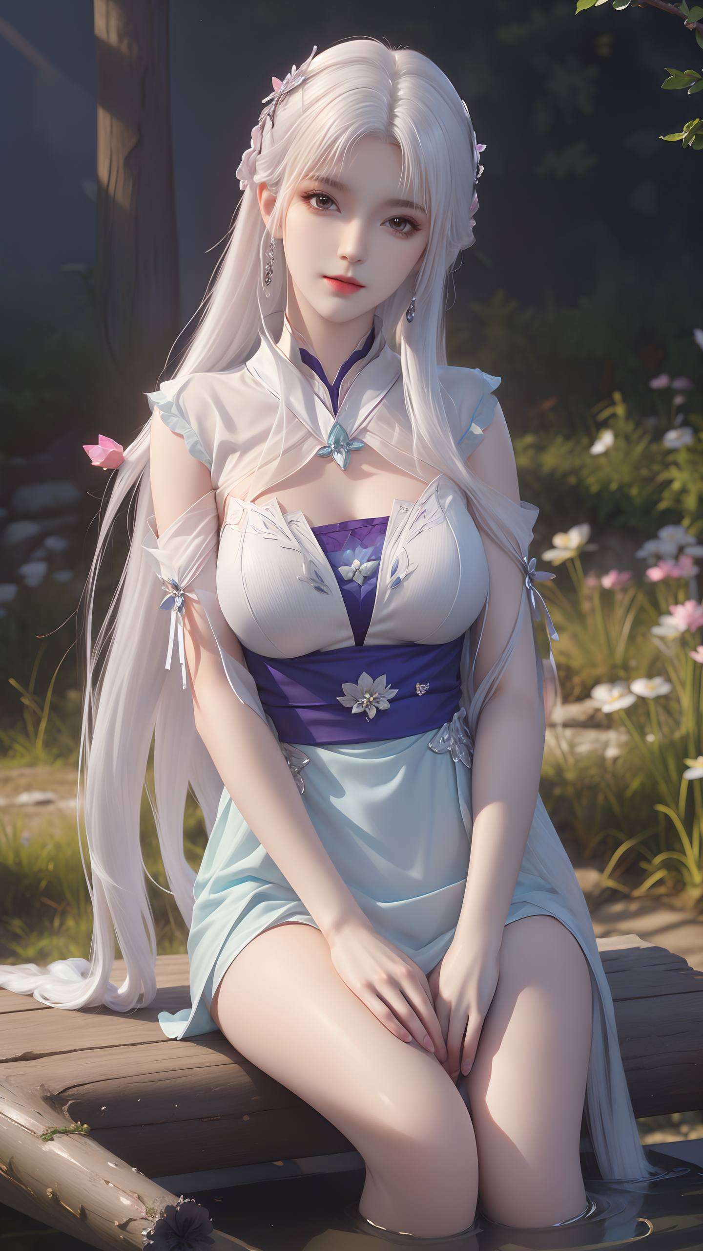 萧炎与天火尊者的壁纸也同样精彩成为了无数人心中的国漫女神