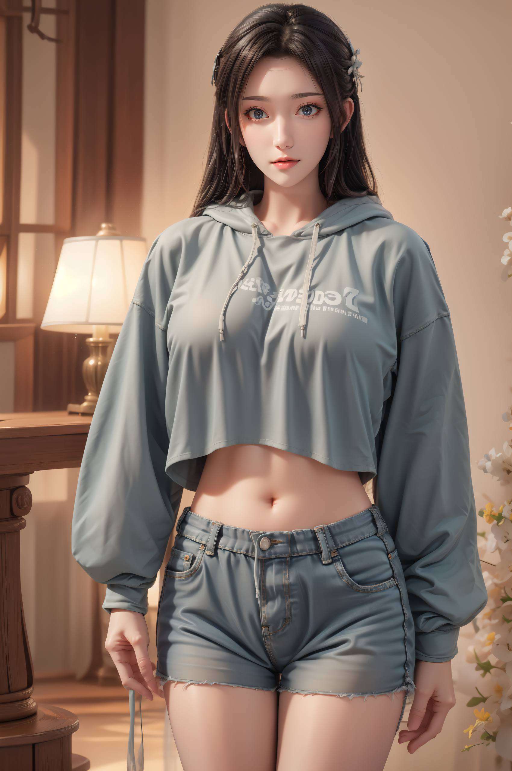 云韵一袭白衣尽显国漫女神之风采