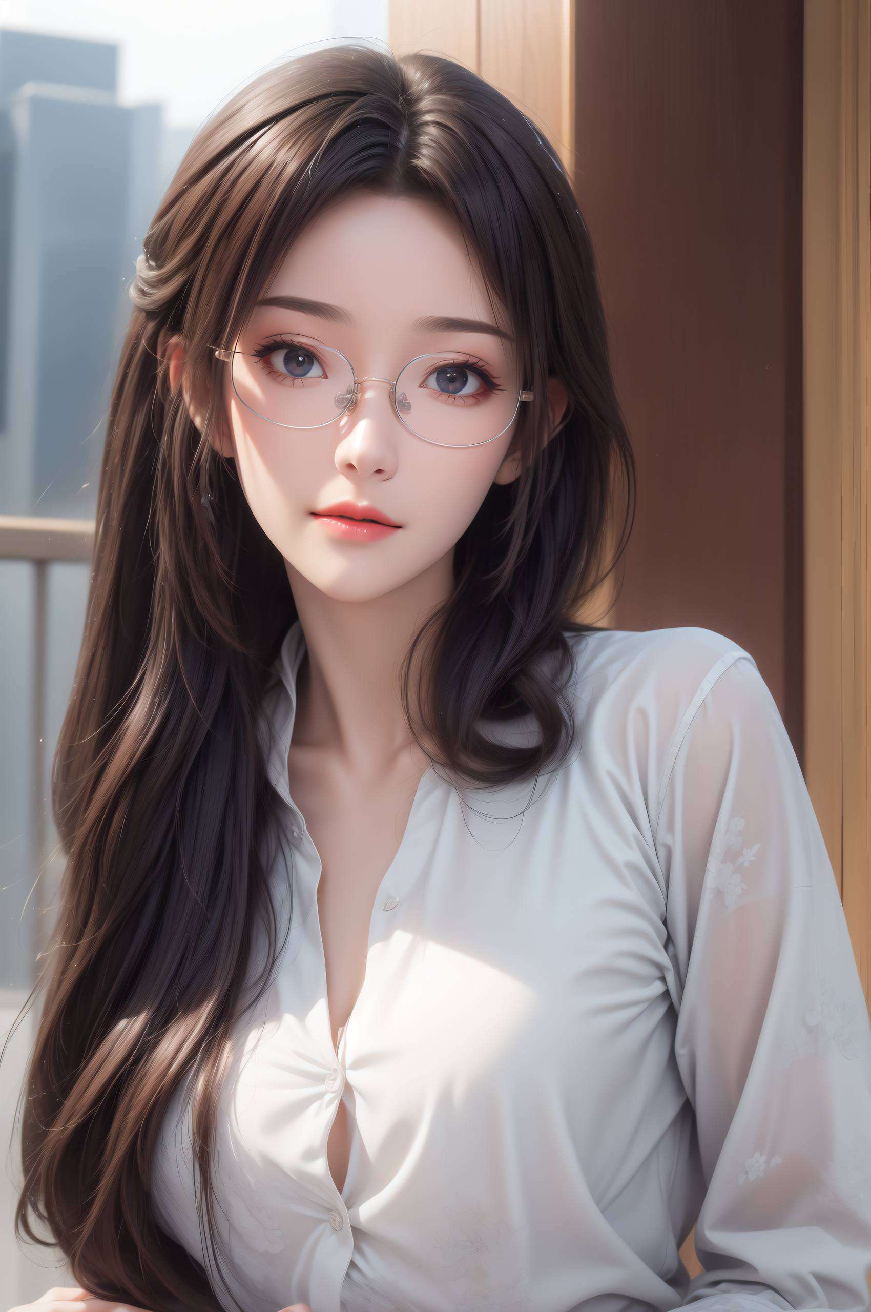 两人擦肩而过是国漫女神与动漫英雄的完美邂逅