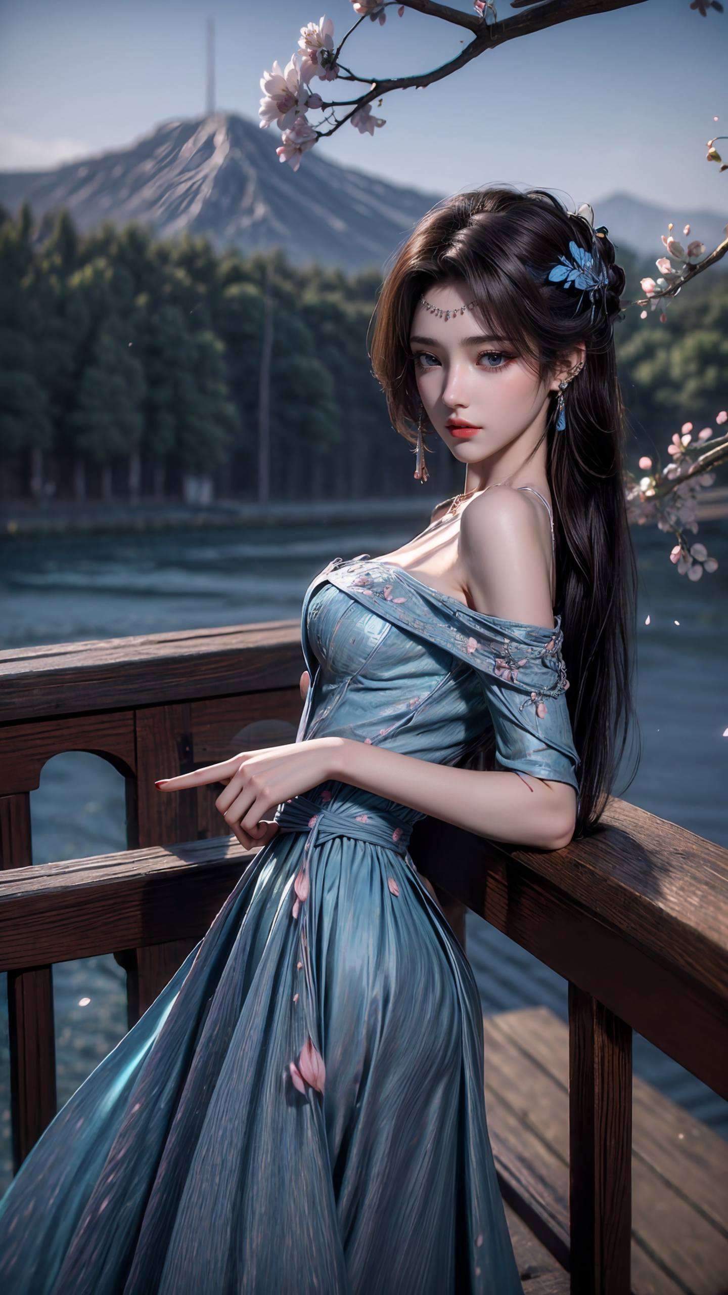 天天都想换壁纸！有了她的壁纸