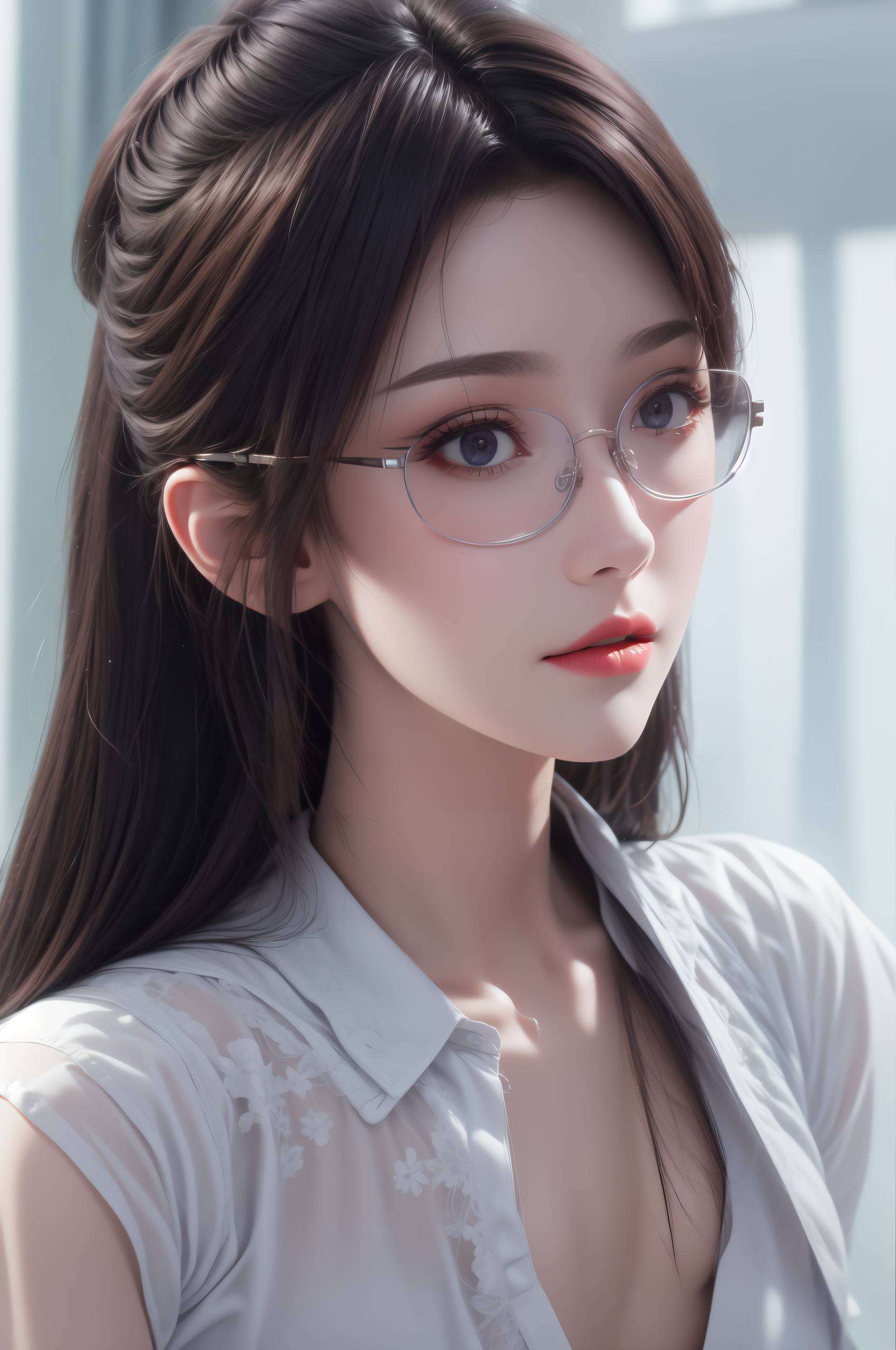 眼神坚定她的每一次挥剑都仿佛在诉说着人生的无常与坚韧