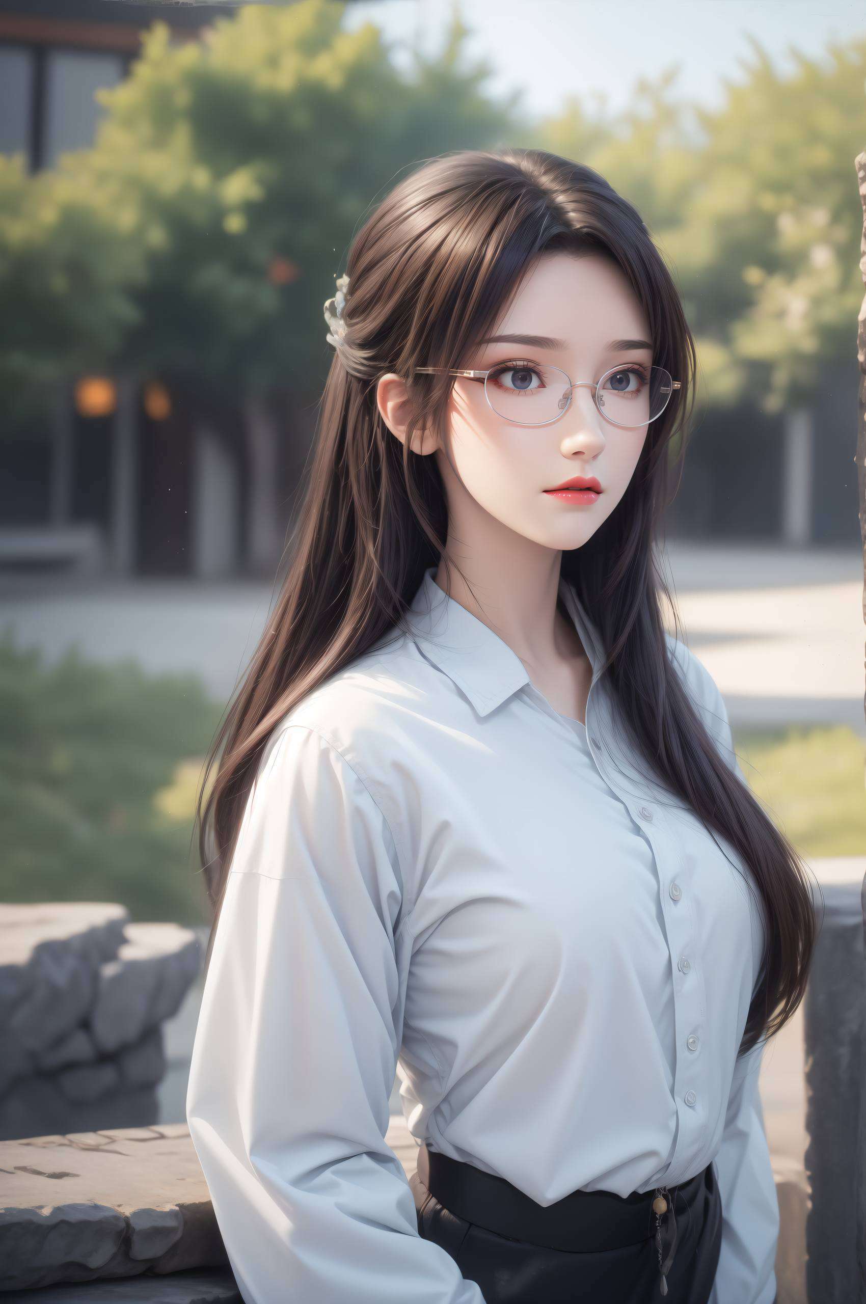 冷艳中带着致命的诱惑；一位是云岚宗主美杜莎的妖娆与云韵的清雅交织成一幅绝美的画卷