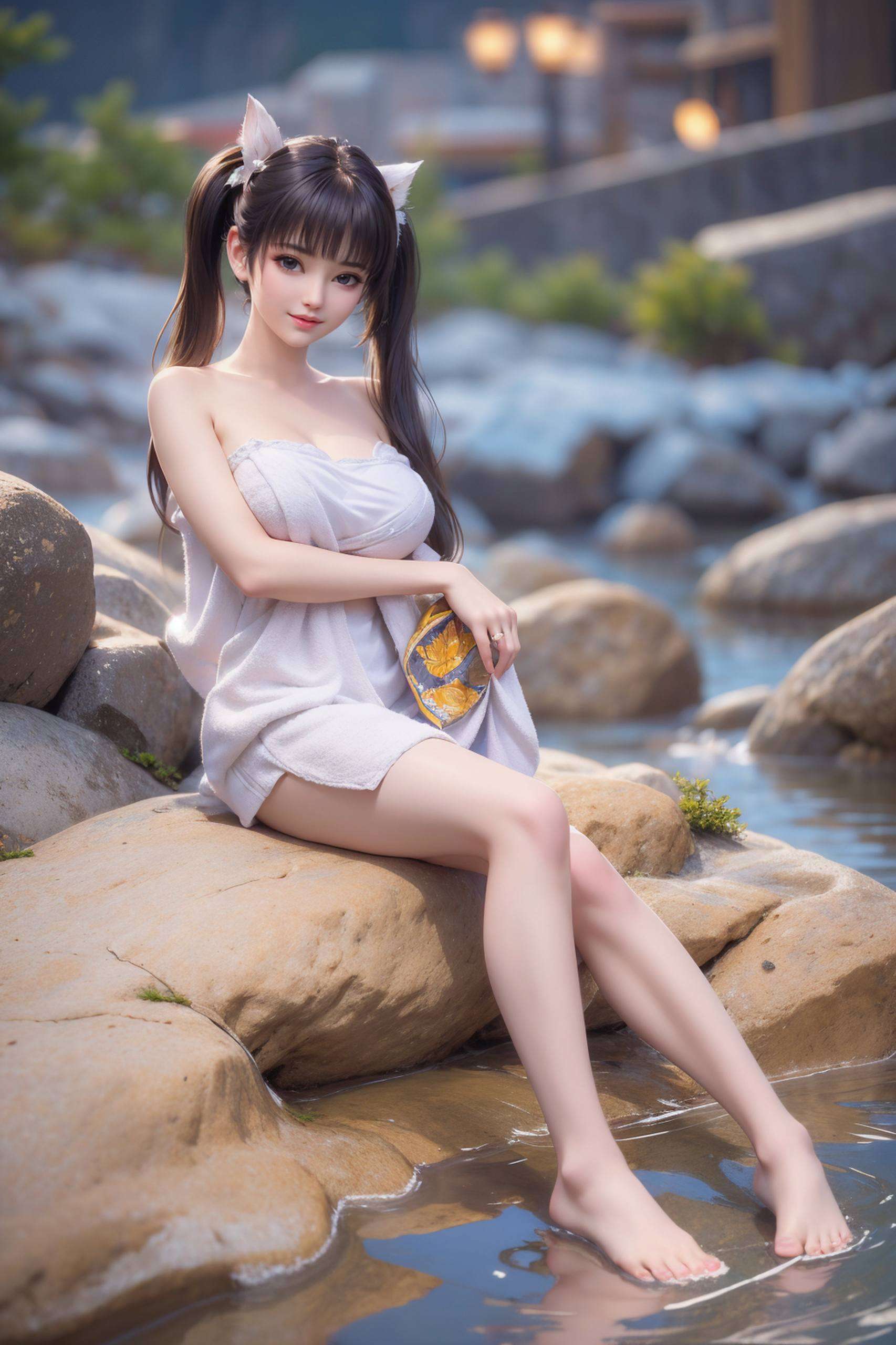心旷神怡紫妍者