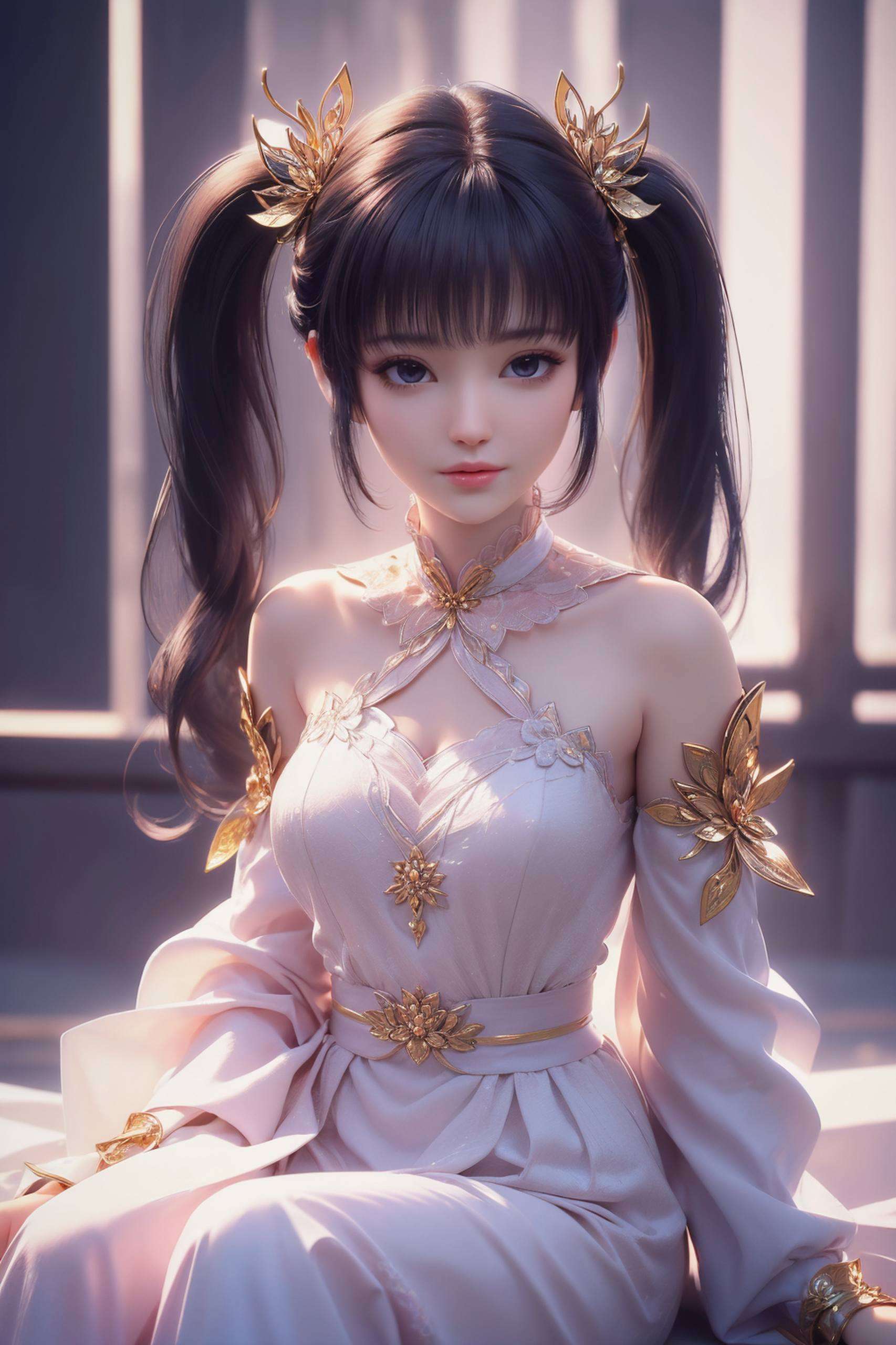还是静立时的优雅从容紫妍