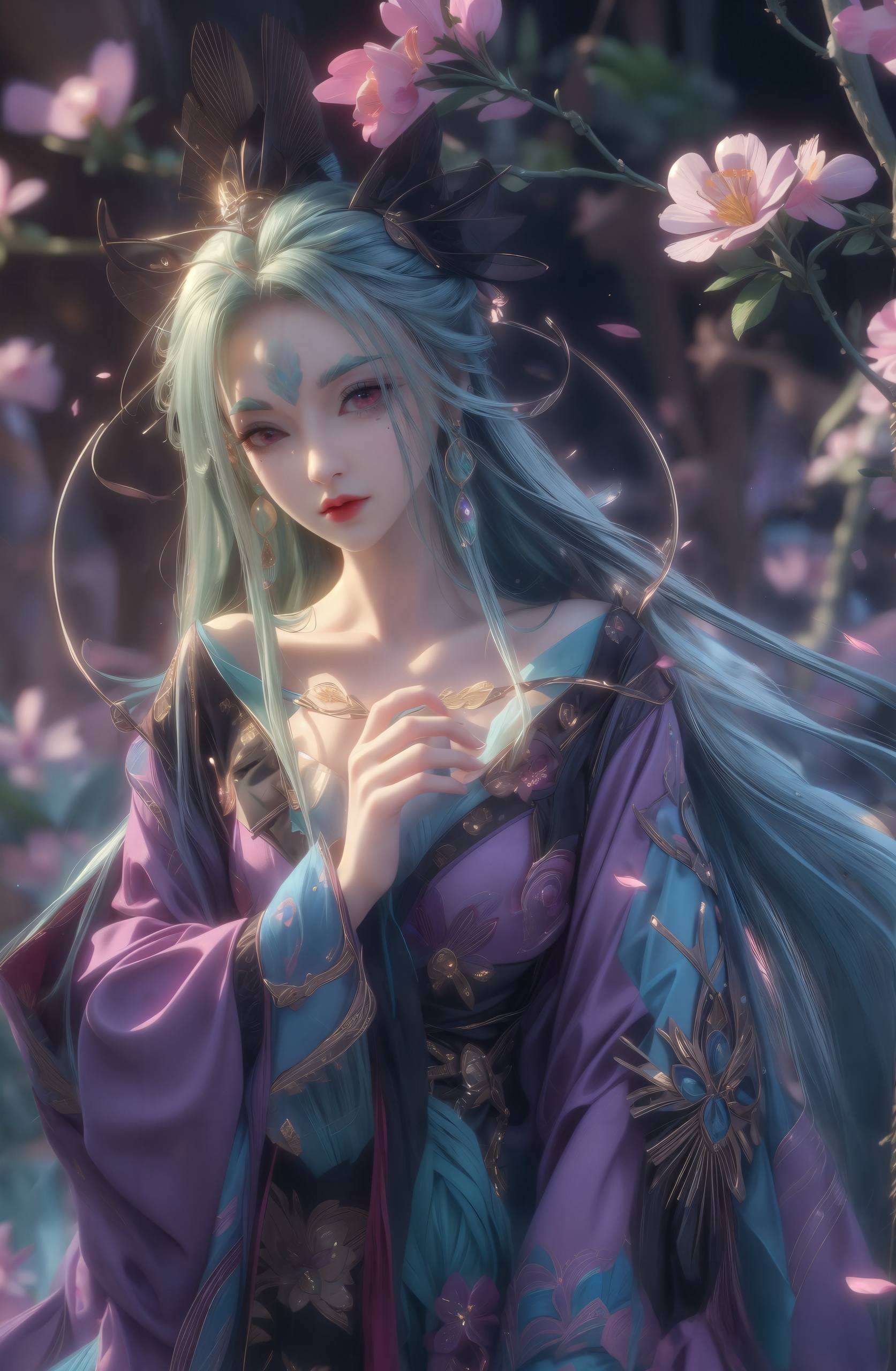 这位国漫女神还是动漫美女的爱好者