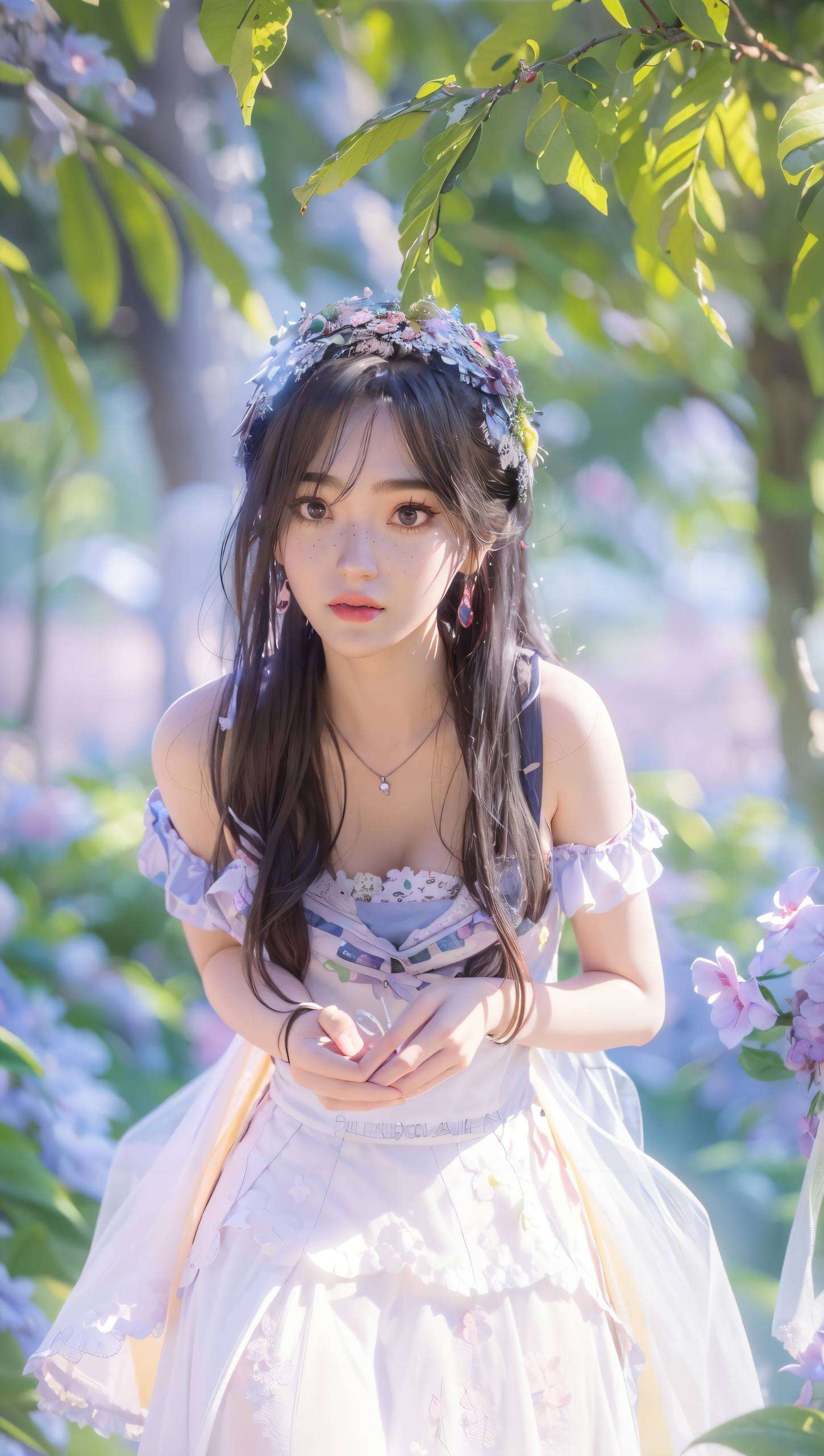 屠丽如同一抹清新的绿意用她的美丽与坚韧