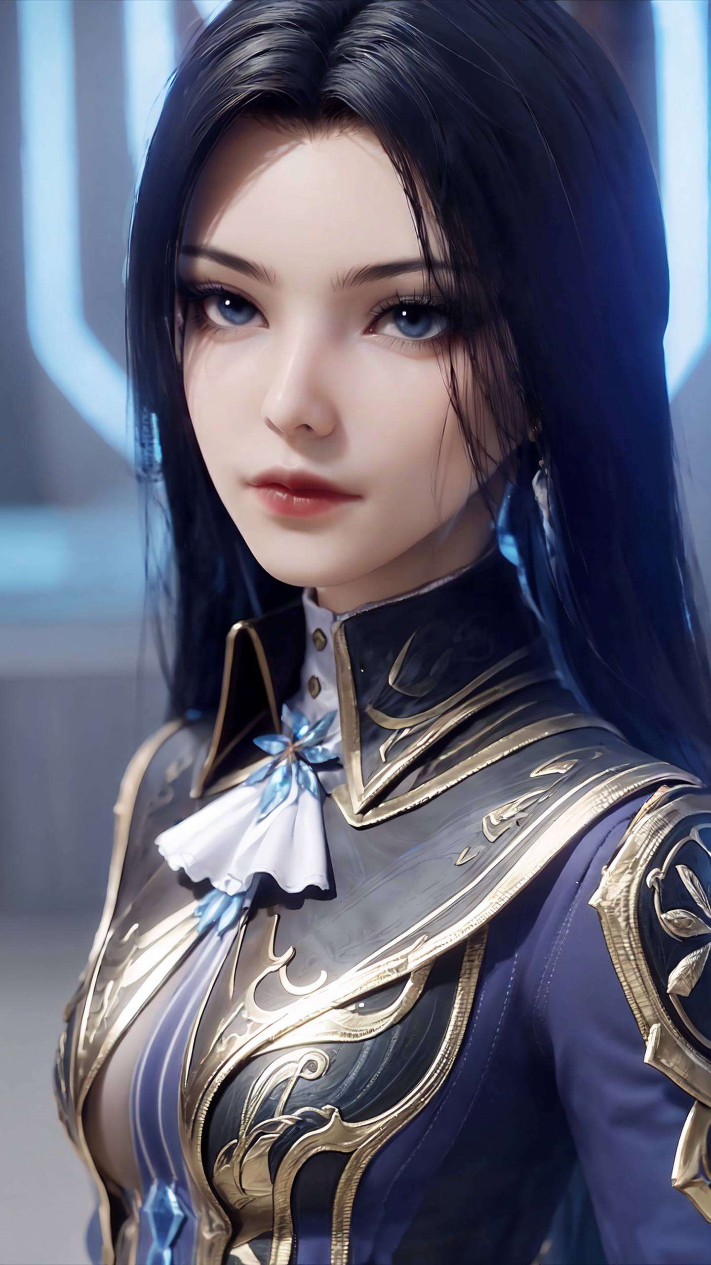 仿佛是命运的恩赐她的美丽与力量交织
