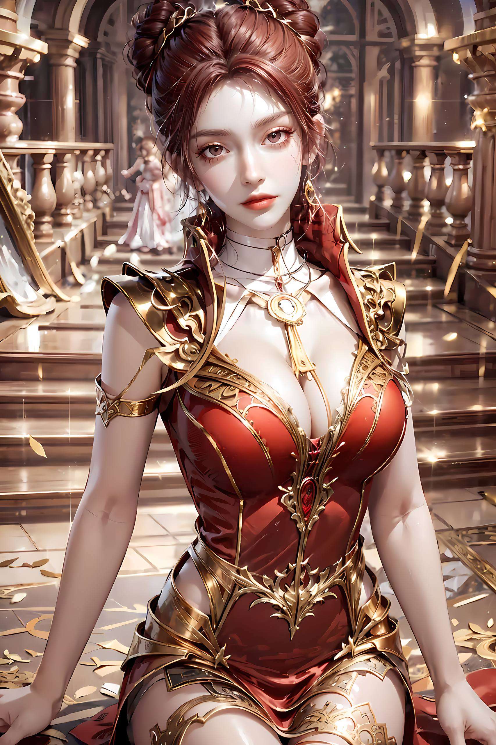 还是日常中的柔美绝世唐门中的火焰女神
