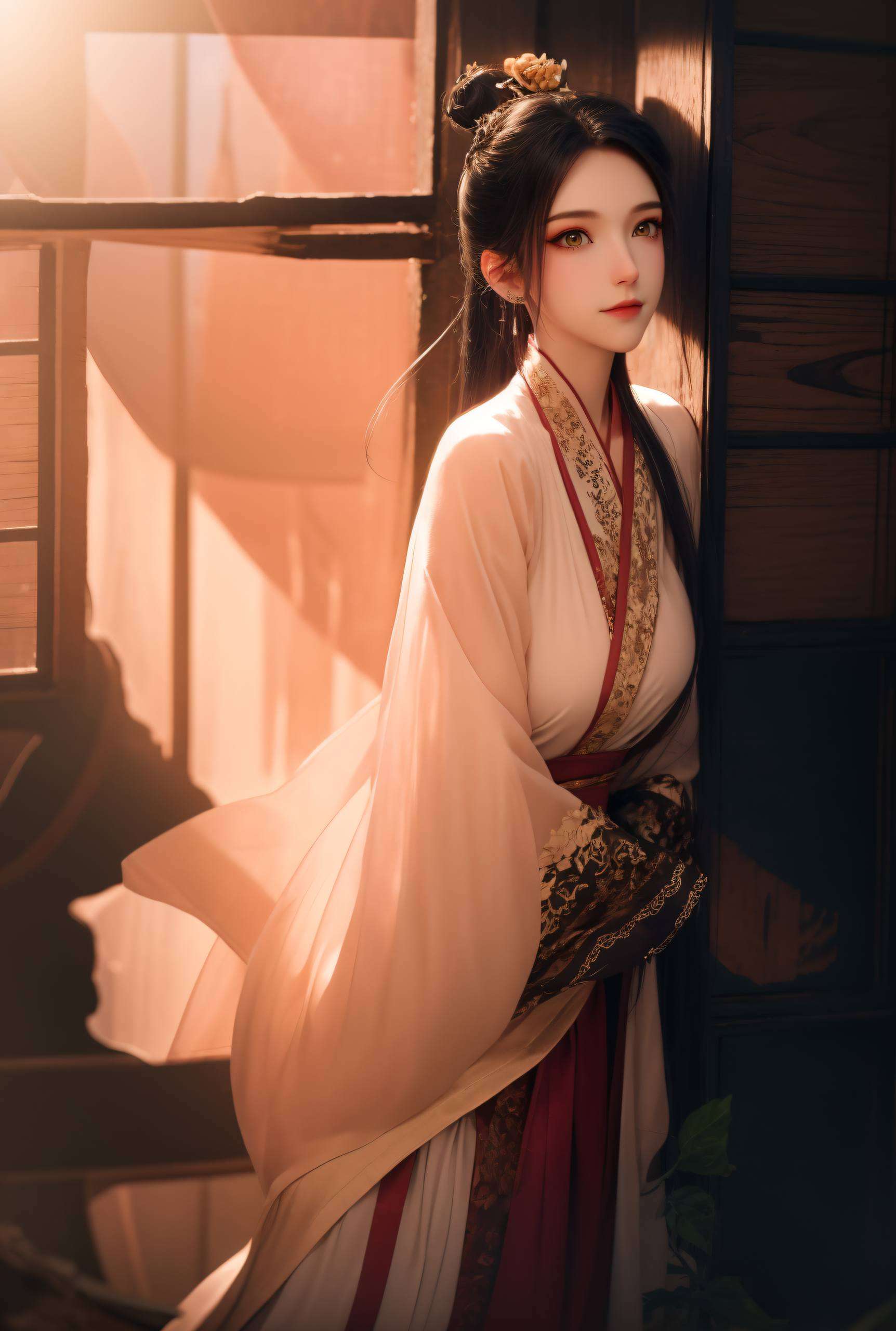 在繁华的都市中南宫夕儿如同一抹清新的风