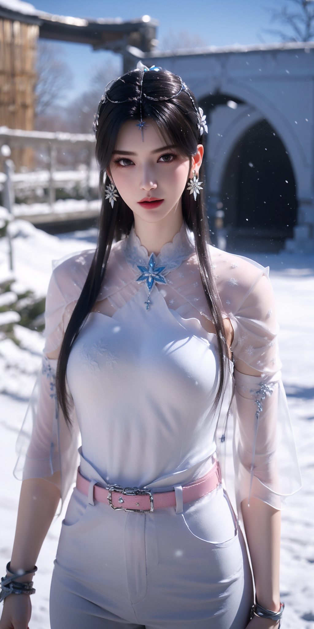 清冷而神秘仿佛能让人一眼穿越到那个充满奇幻色彩的世界