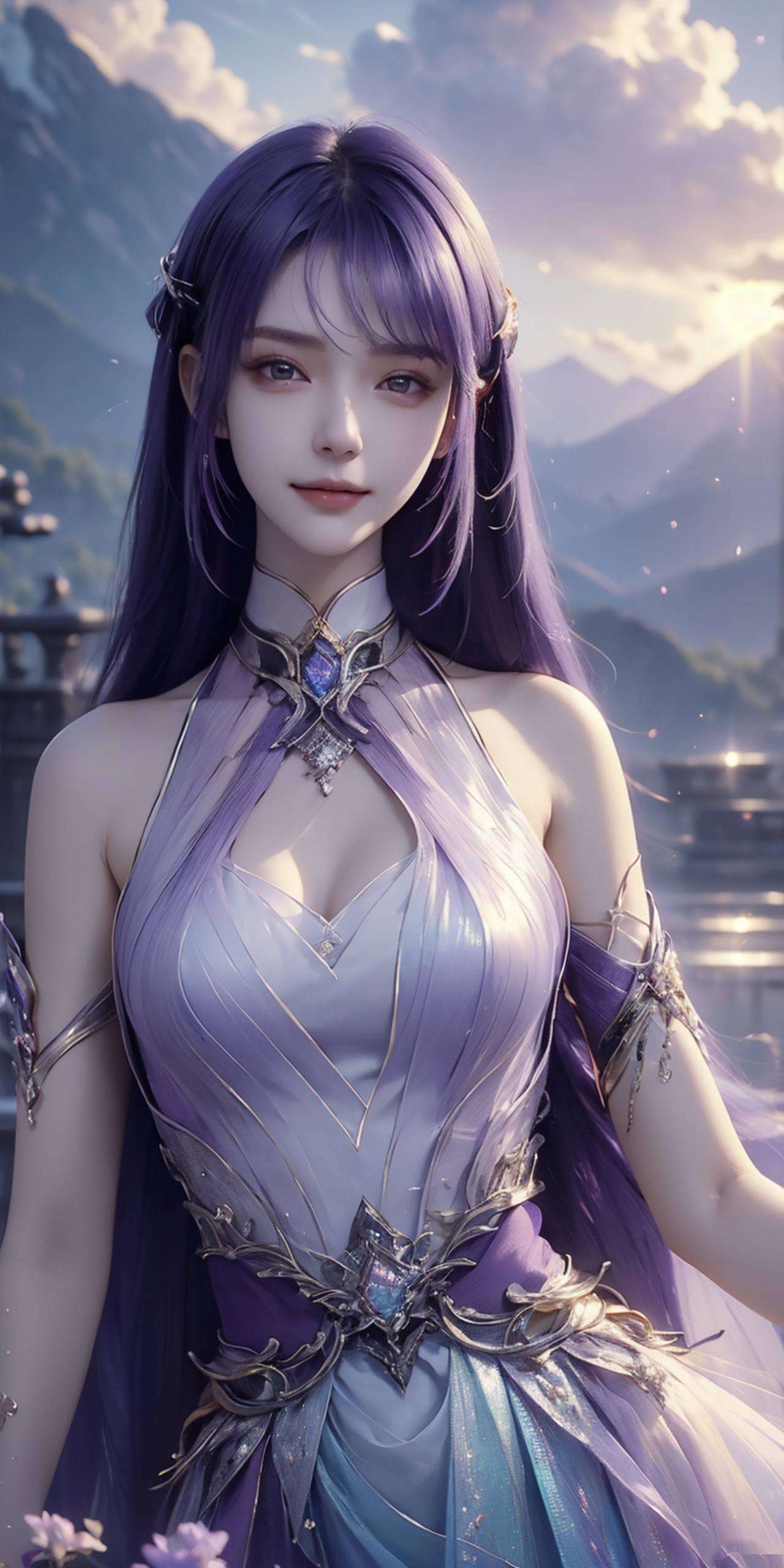 在神印王座的奇幻世界里圣采儿如同一抹清新的绿意