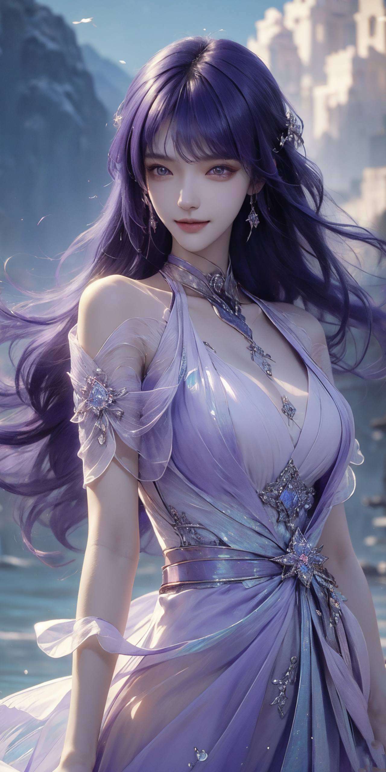 感受那份超越凡尘的美丽与力量都仿佛在与她对话