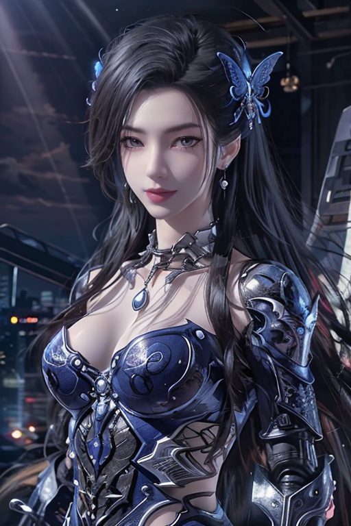 身姿如风中柳絮成为了国漫界的一道亮丽风景线