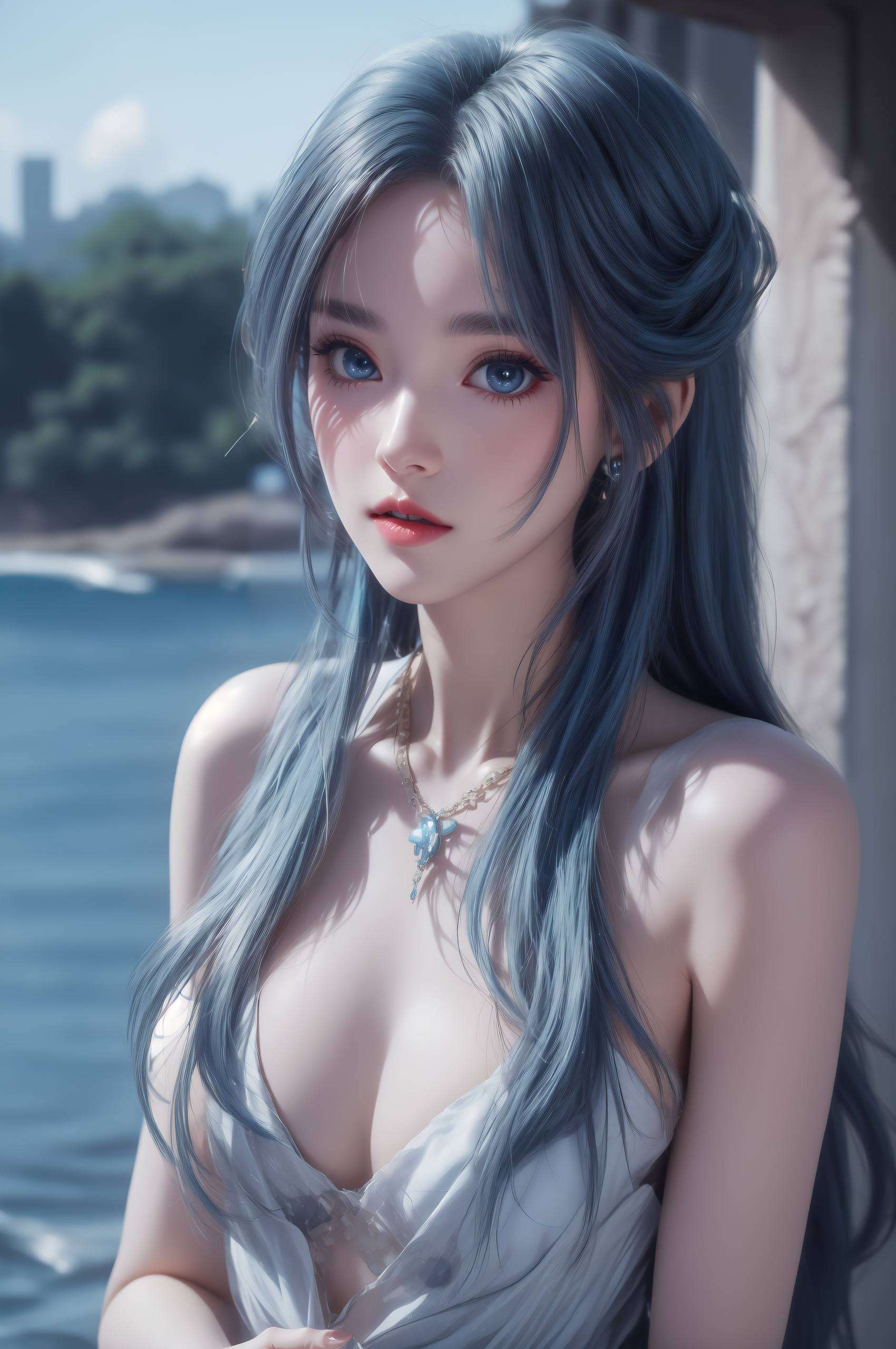 动漫女神壁纸之中
