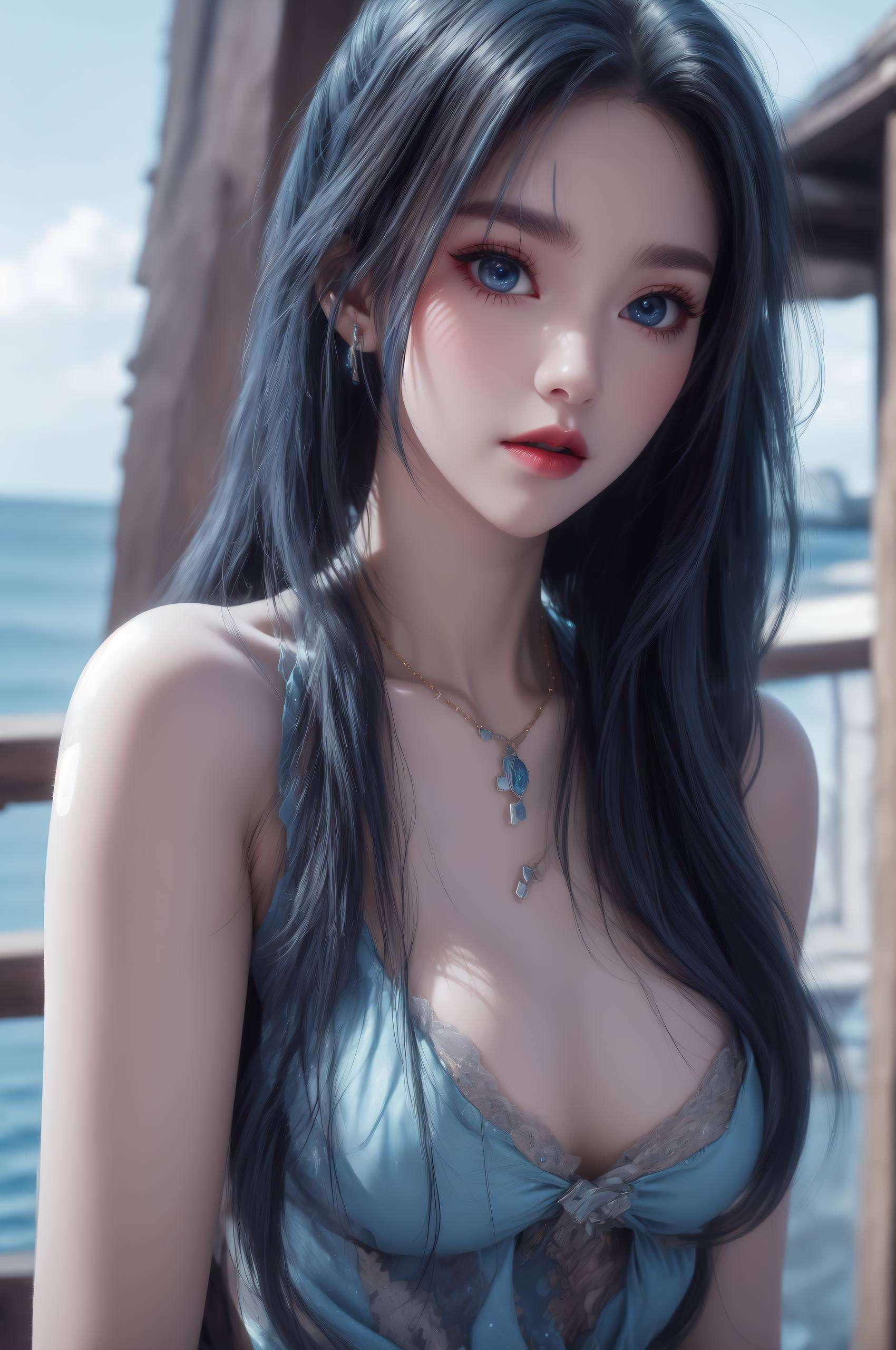 简直是玄幻世界的一股清流！她那全身高清壁纸我的平板都变得高级了不少呢！