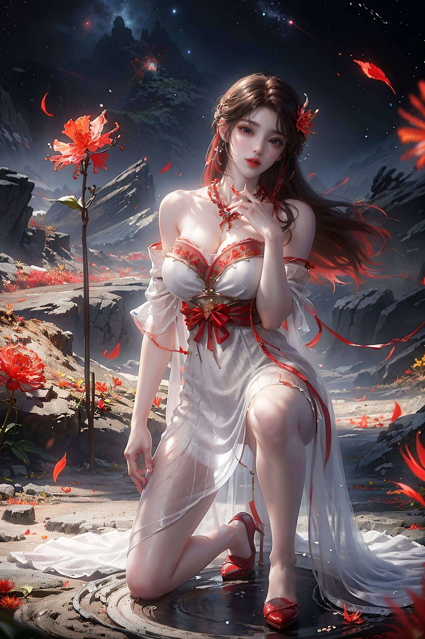 仿佛天界降临的女神动漫界的璀璨明珠
