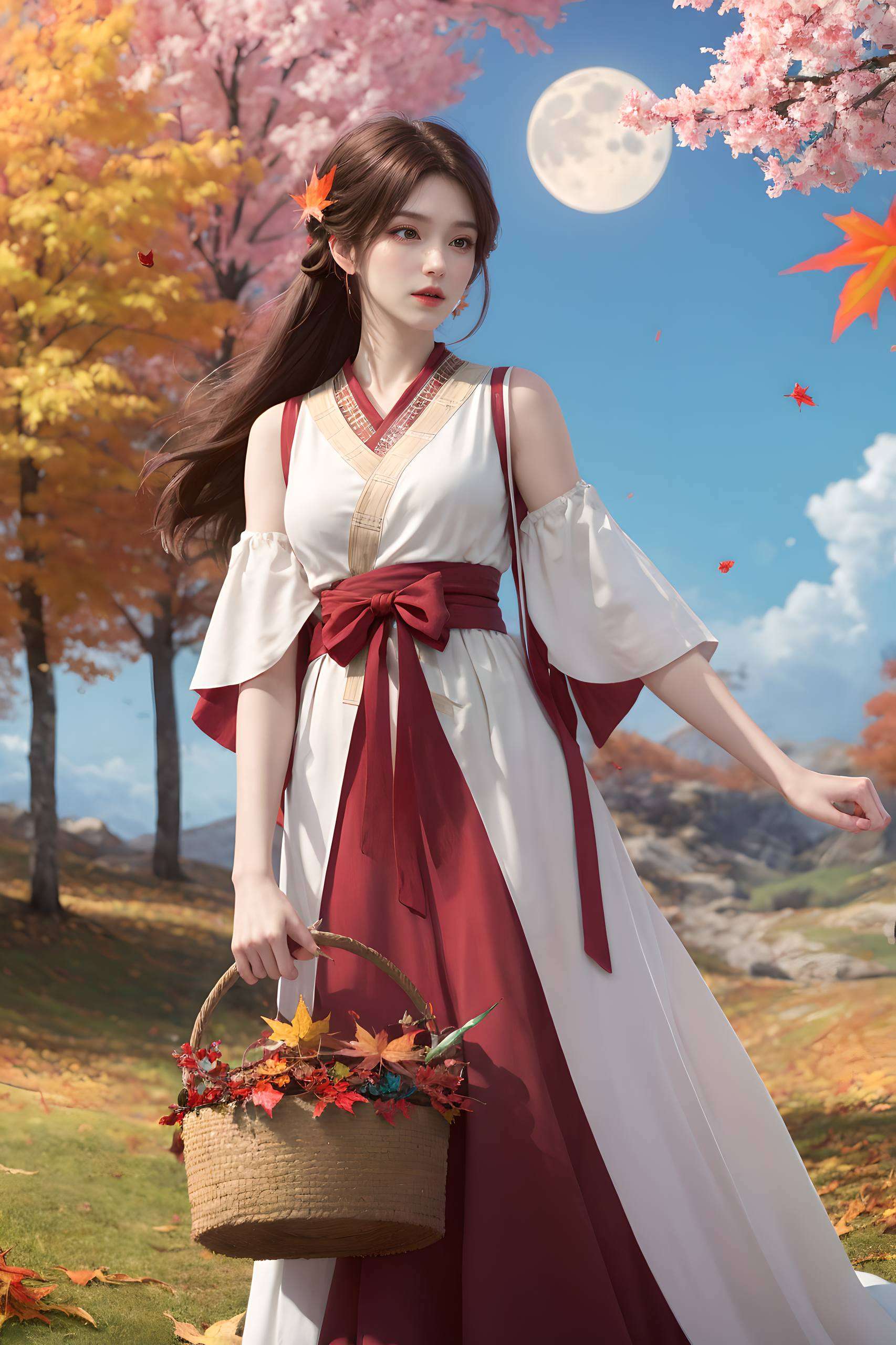 在完美世界的玄幻天地间这位国漫女神