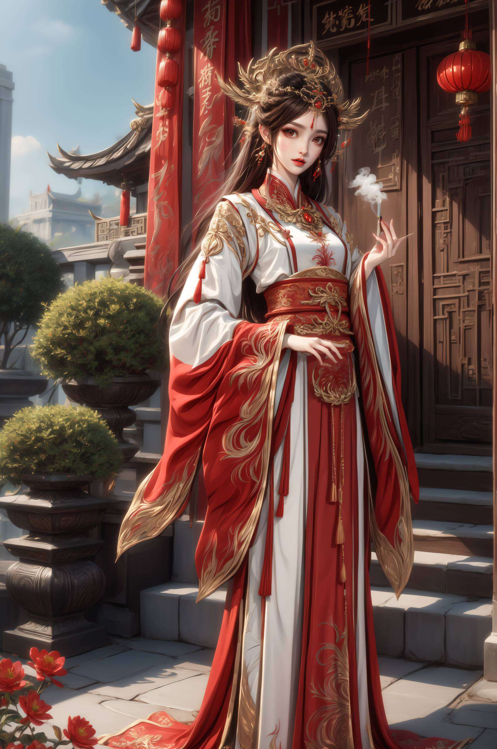 火灵儿如一抹炽热的火焰你的每一次闪耀