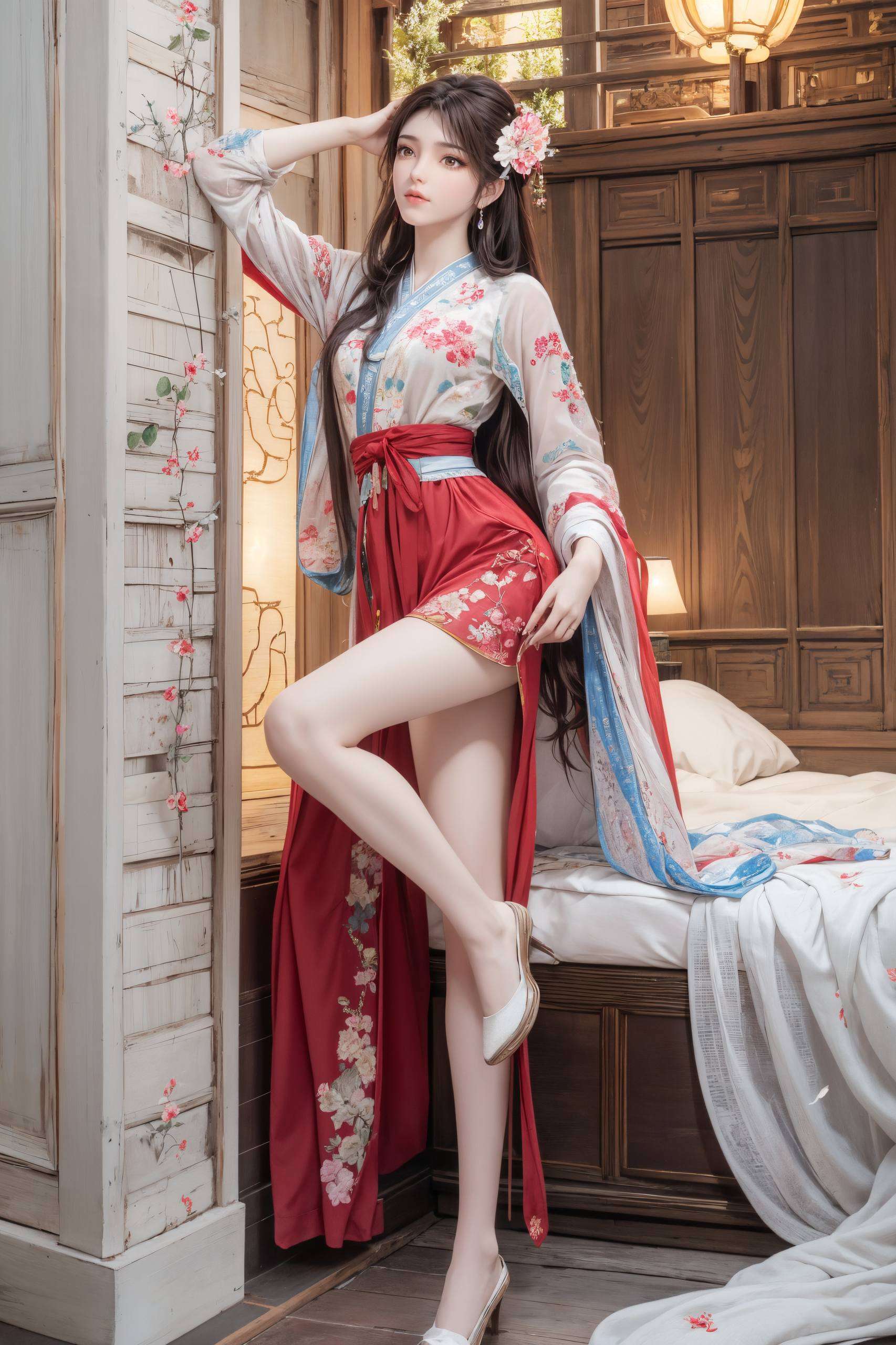 火灵儿如同一抹炽热的火焰她的美丽与力量并存