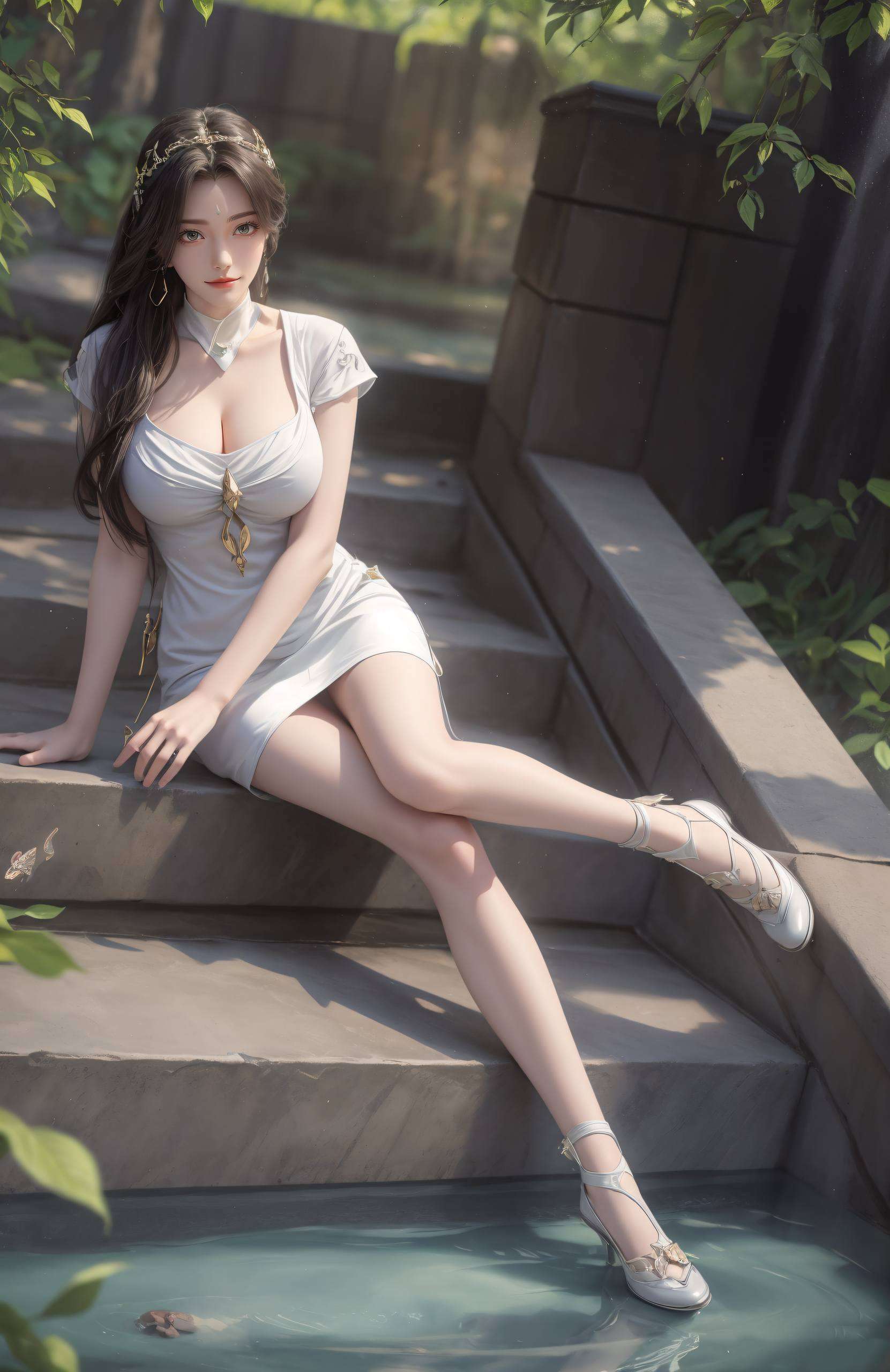 绝对是国漫女神中的巅峰之作！想象一下配上细腻的画风