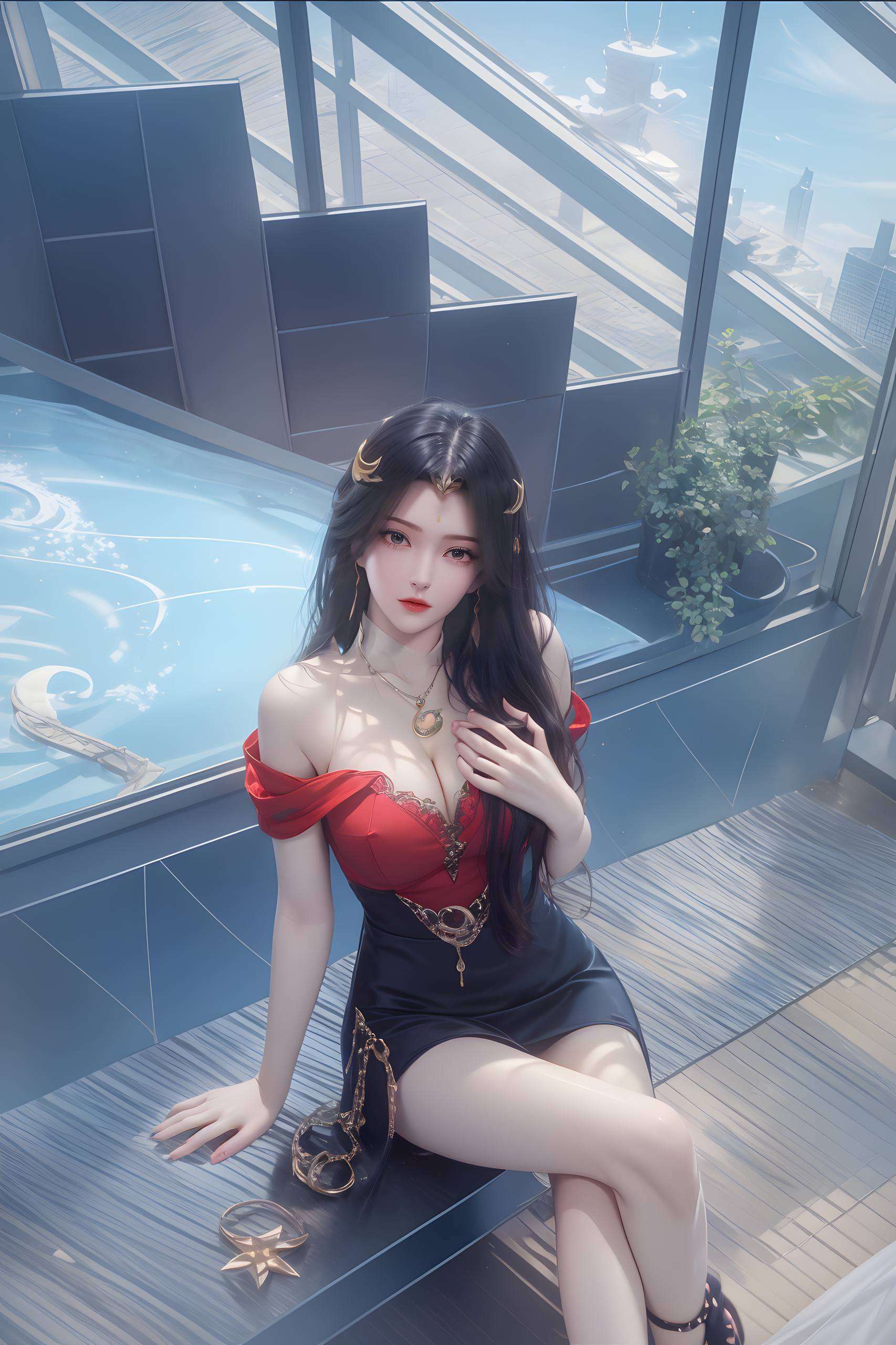 现在不仅拥有令人窒息的美貌