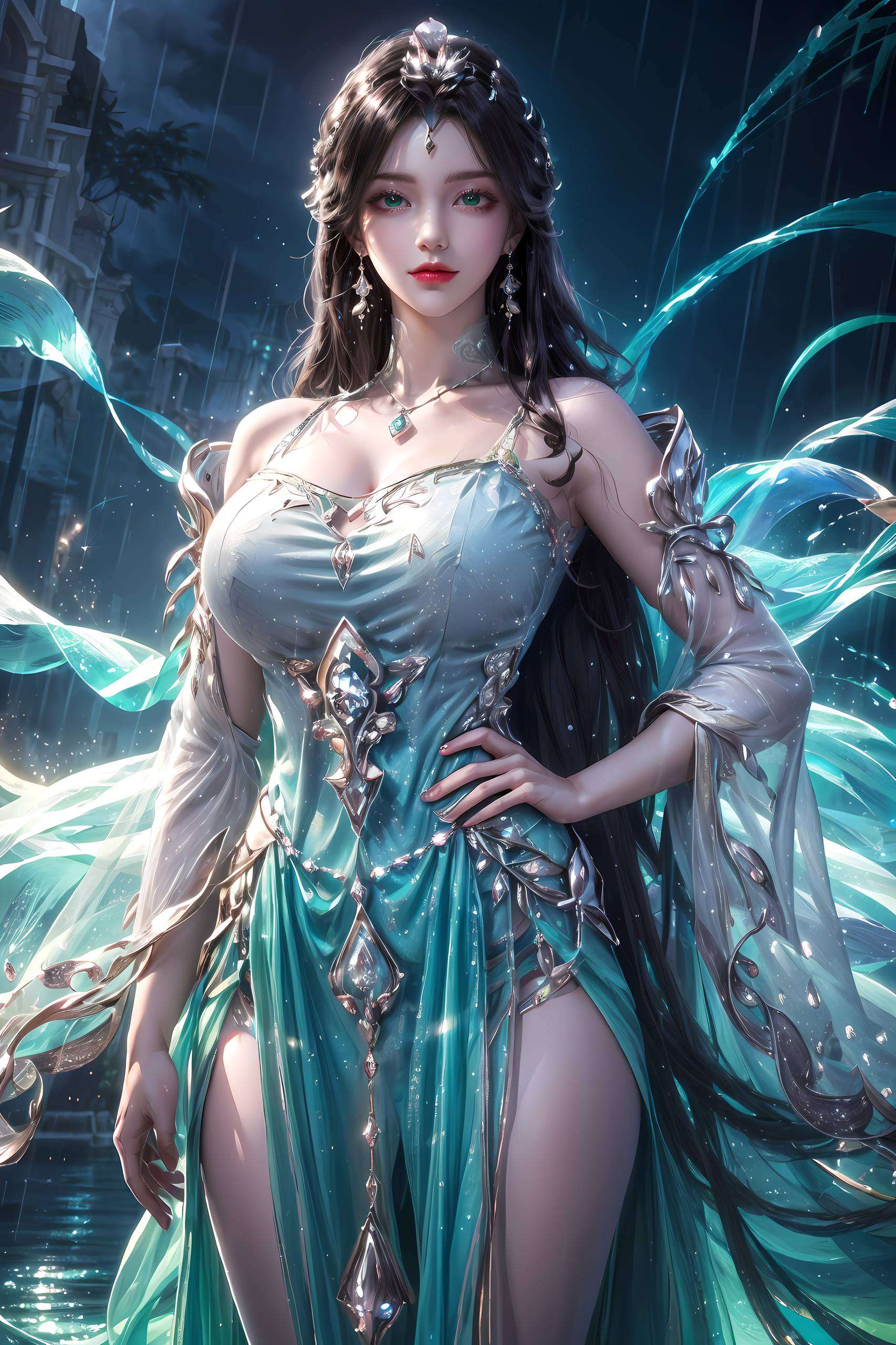 她那飘逸的长发柳神热舞动态壁纸