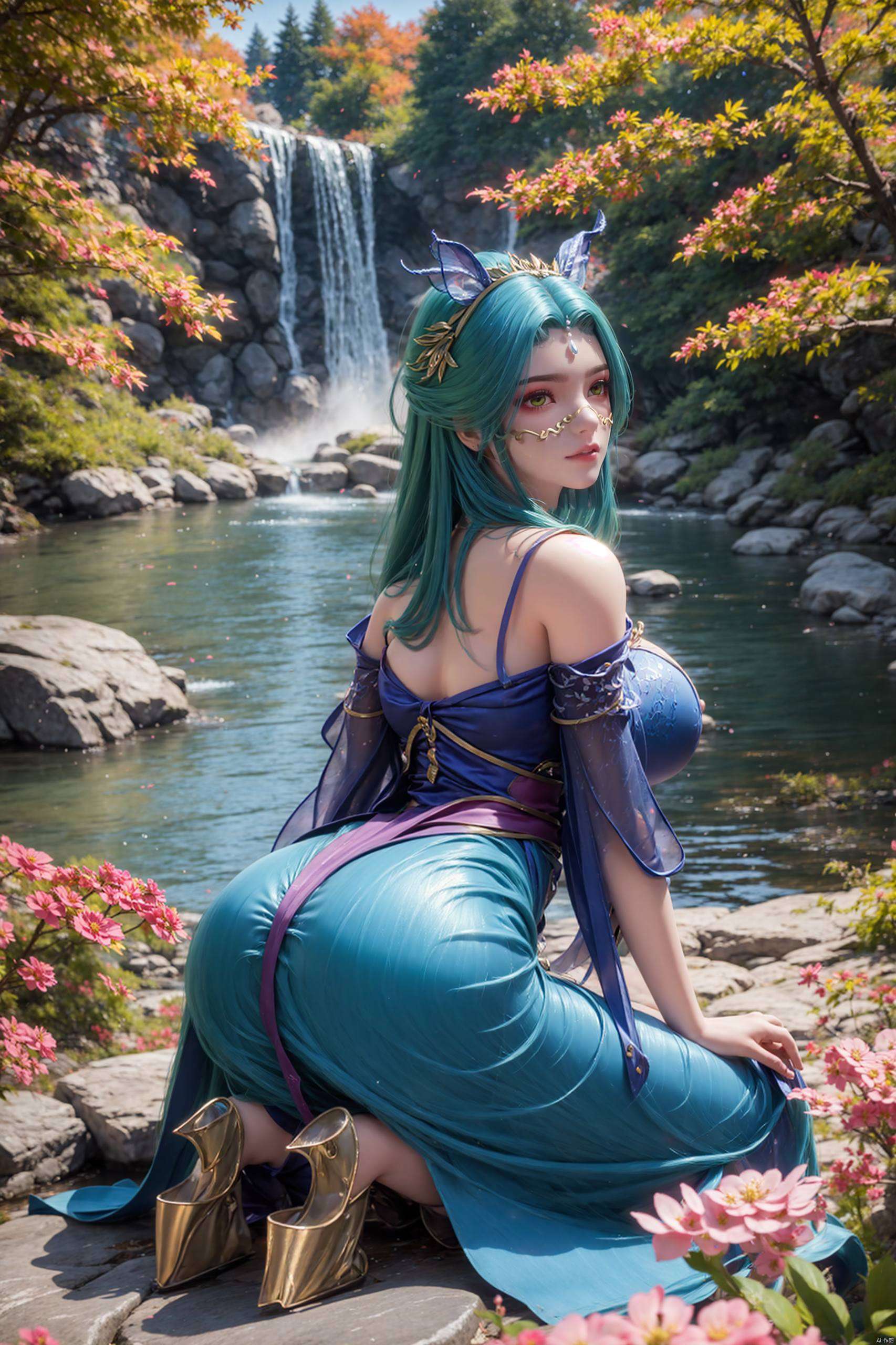 简直是国漫女神中的战斗机！高清壁纸一放完美世界里的小龙女
