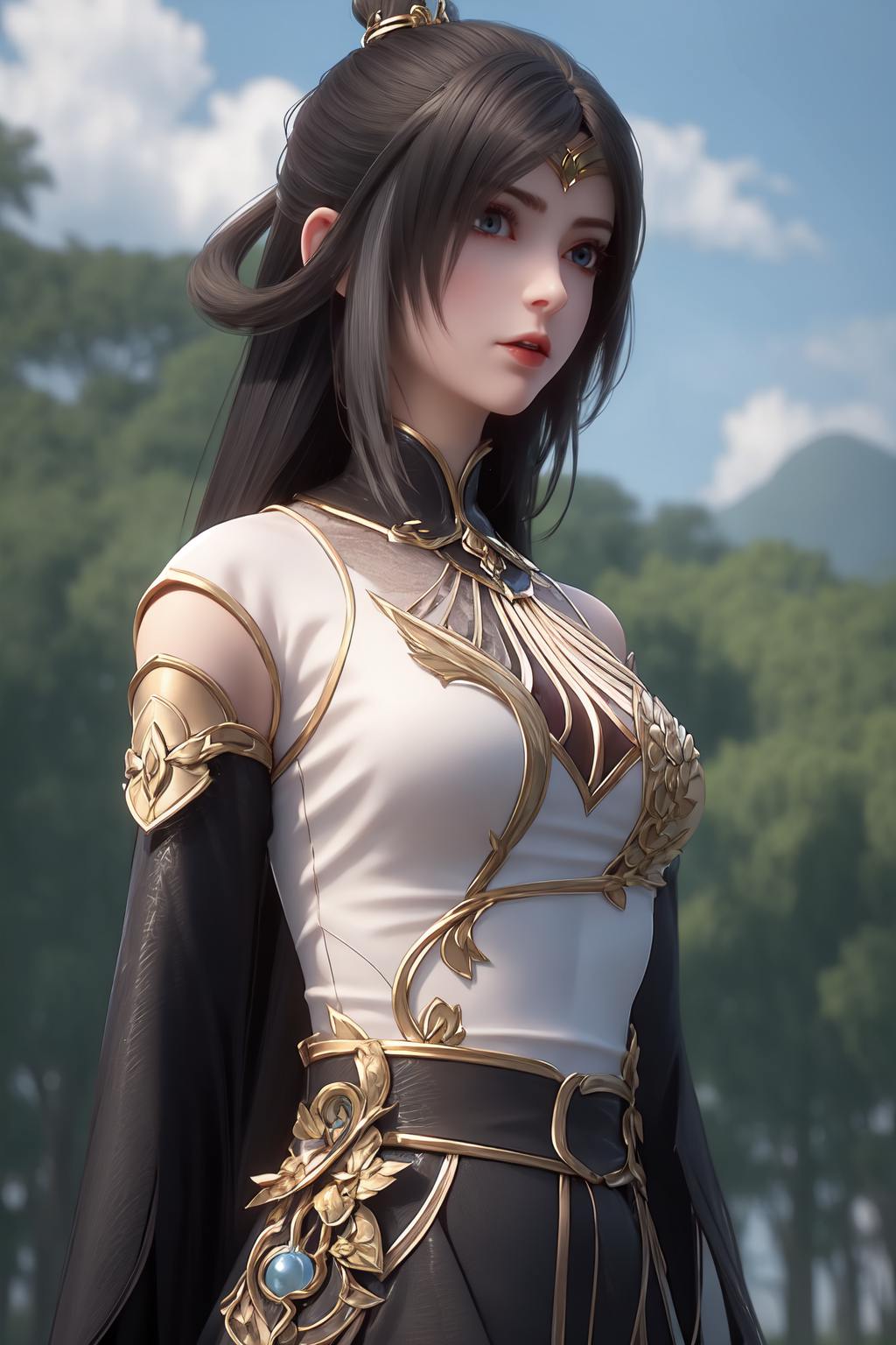 动漫女神壁纸秀丽