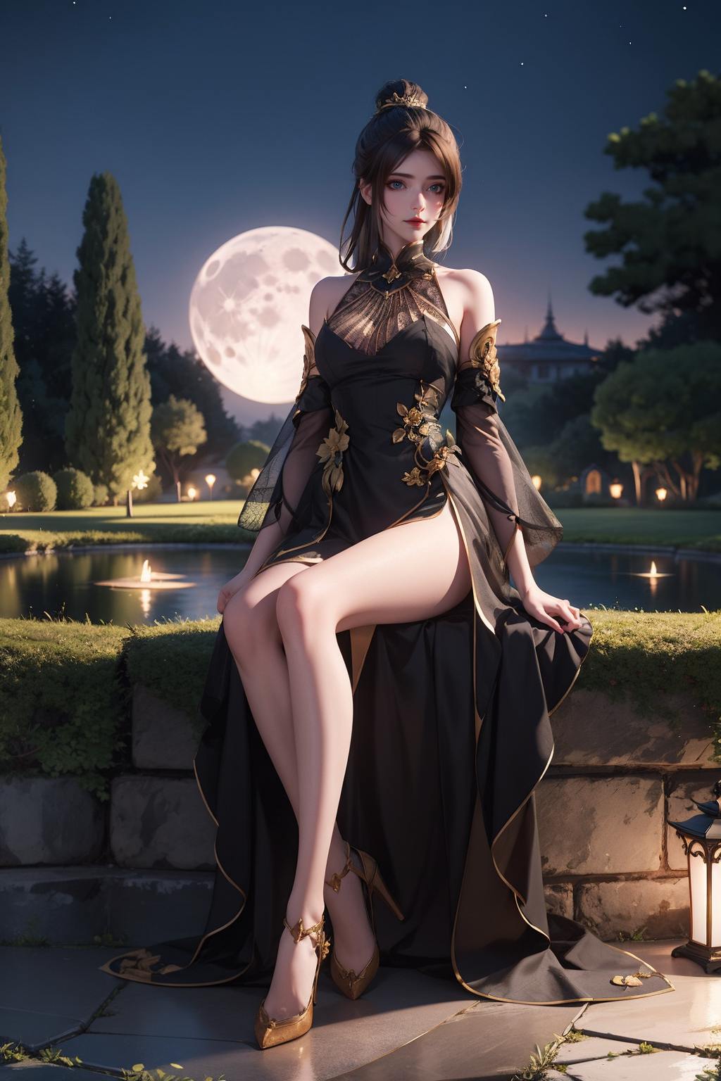 在完美世界的某个角落正适合我这个魔女的高贵气质！”