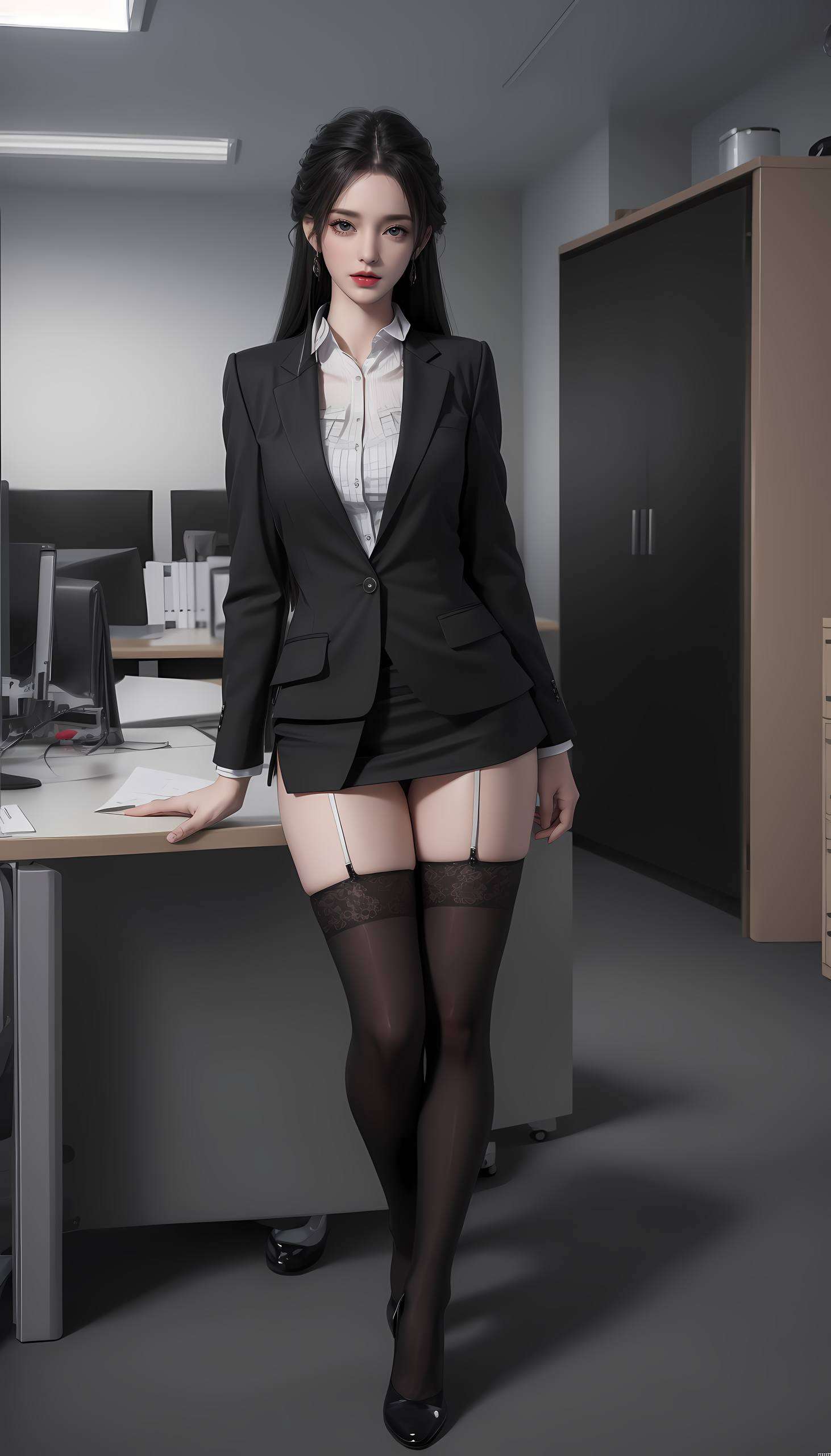 流转着无尽的智慧与神秘她的眼眸深邃如星辰