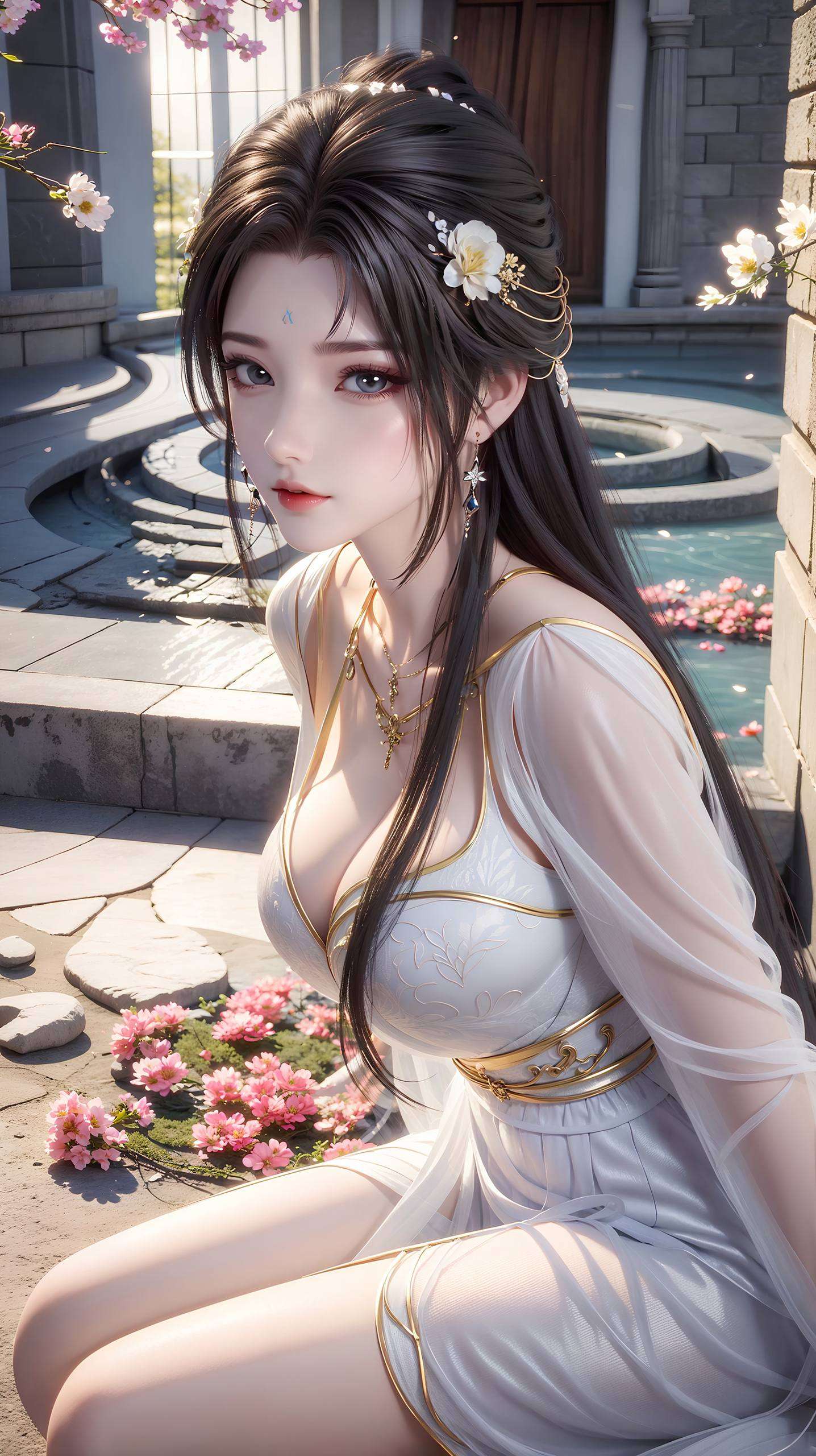 仿佛能看透世间万物的浮华与虚妄轻轻拂过心田