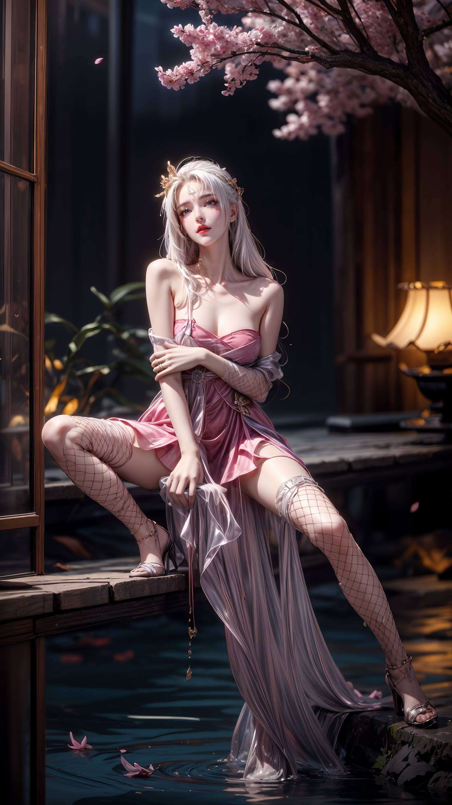 天狐仙子以她那灵动的身姿和神秘的魅力在完美世界的玄幻天地间