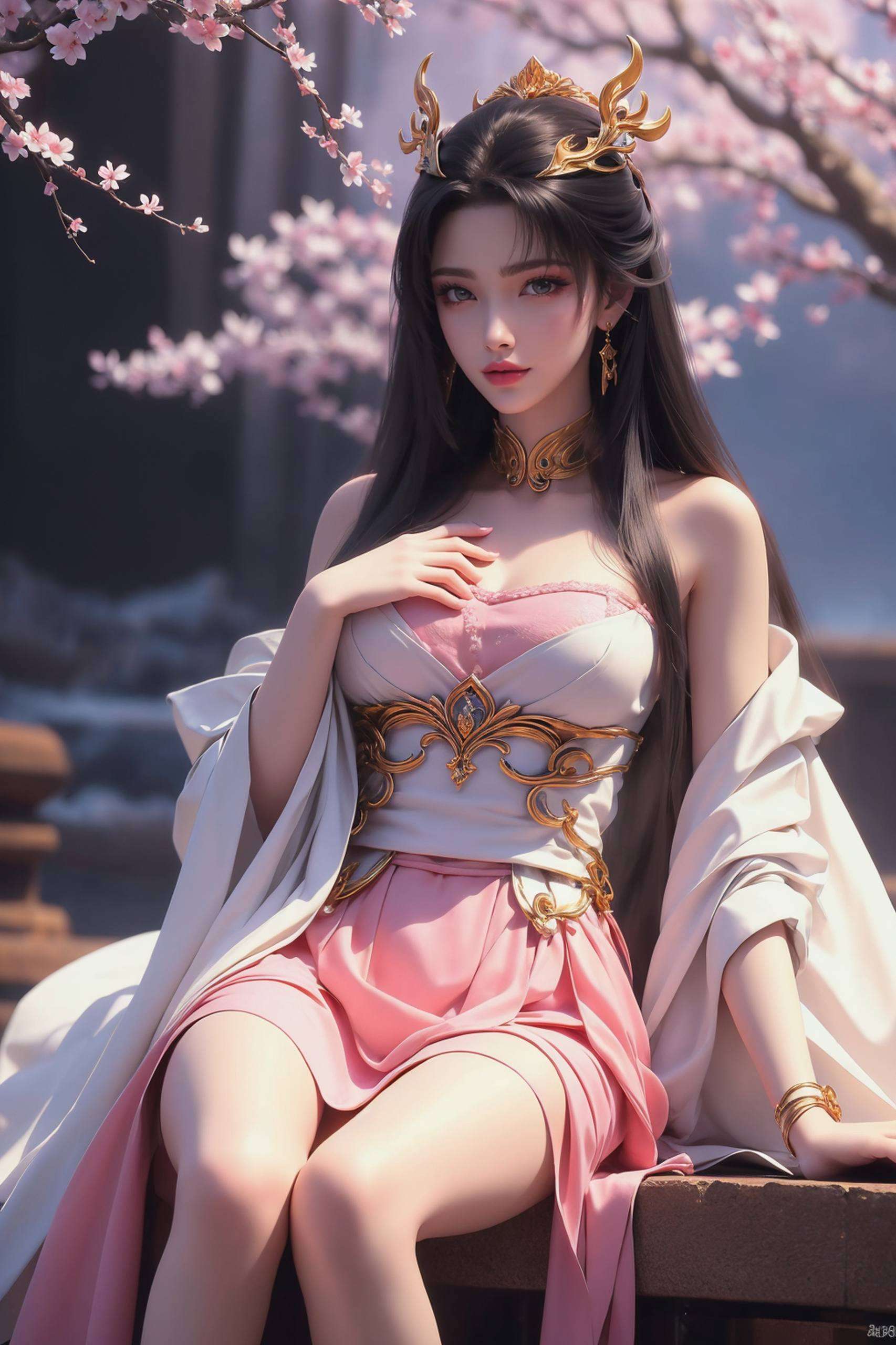 天狐仙子以其绝美的容颜和神秘的气质无论是动漫迷还是壁纸爱好者