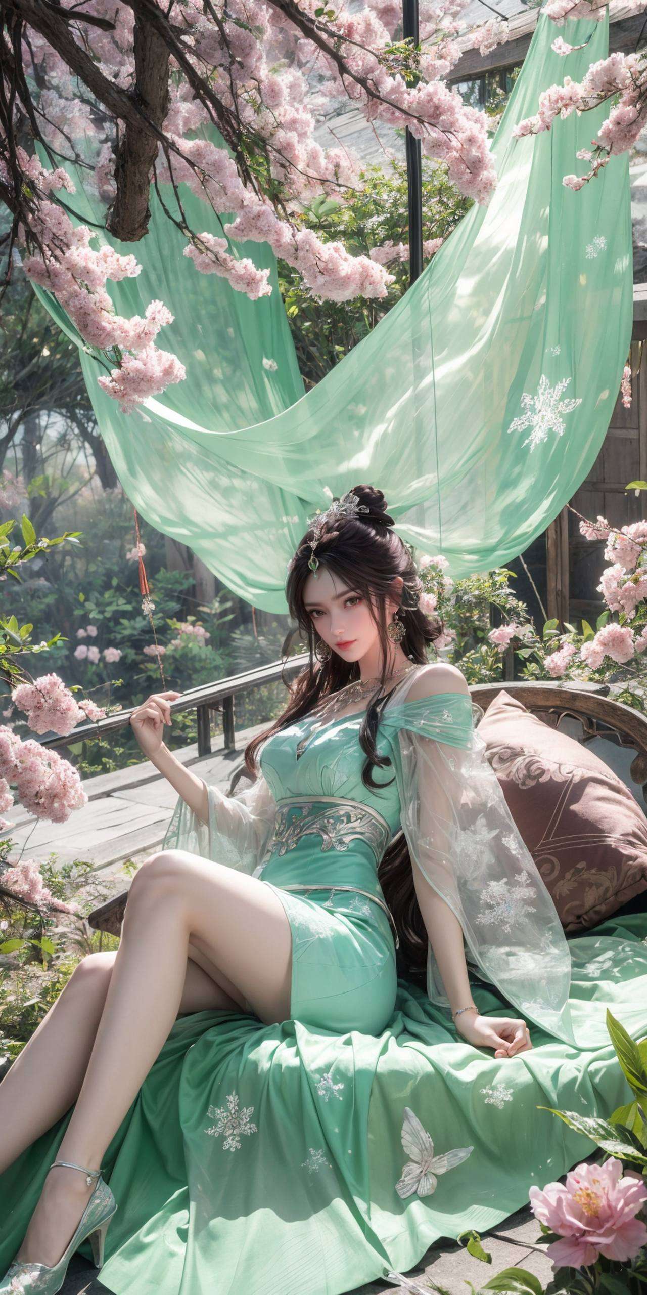 美得让人窒息仿佛仙子下凡