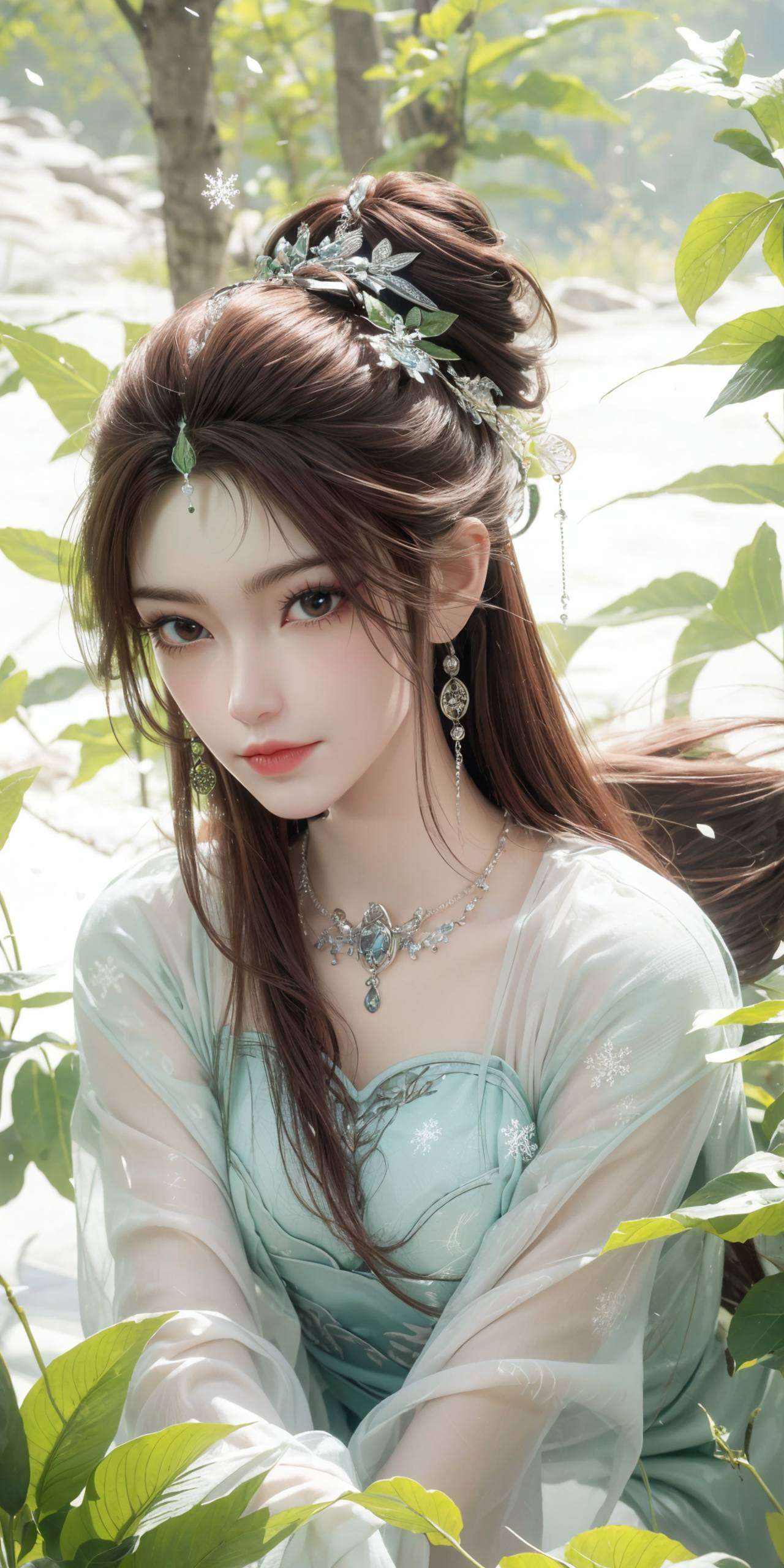 让叶倾仙的美丽成为你平板上的风景叶倾仙如同一抹清新的晨曦